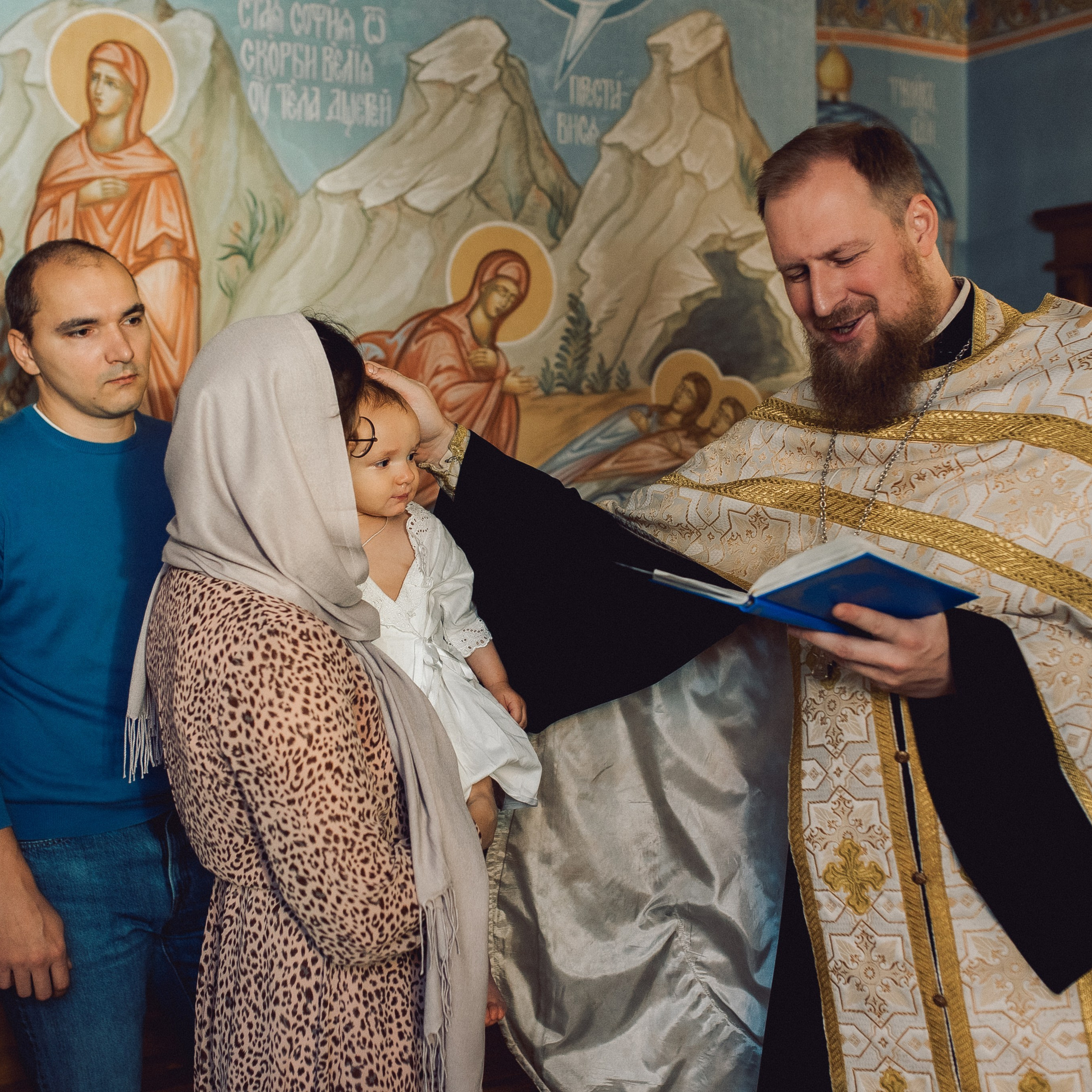 Крещение в Троицком соборе