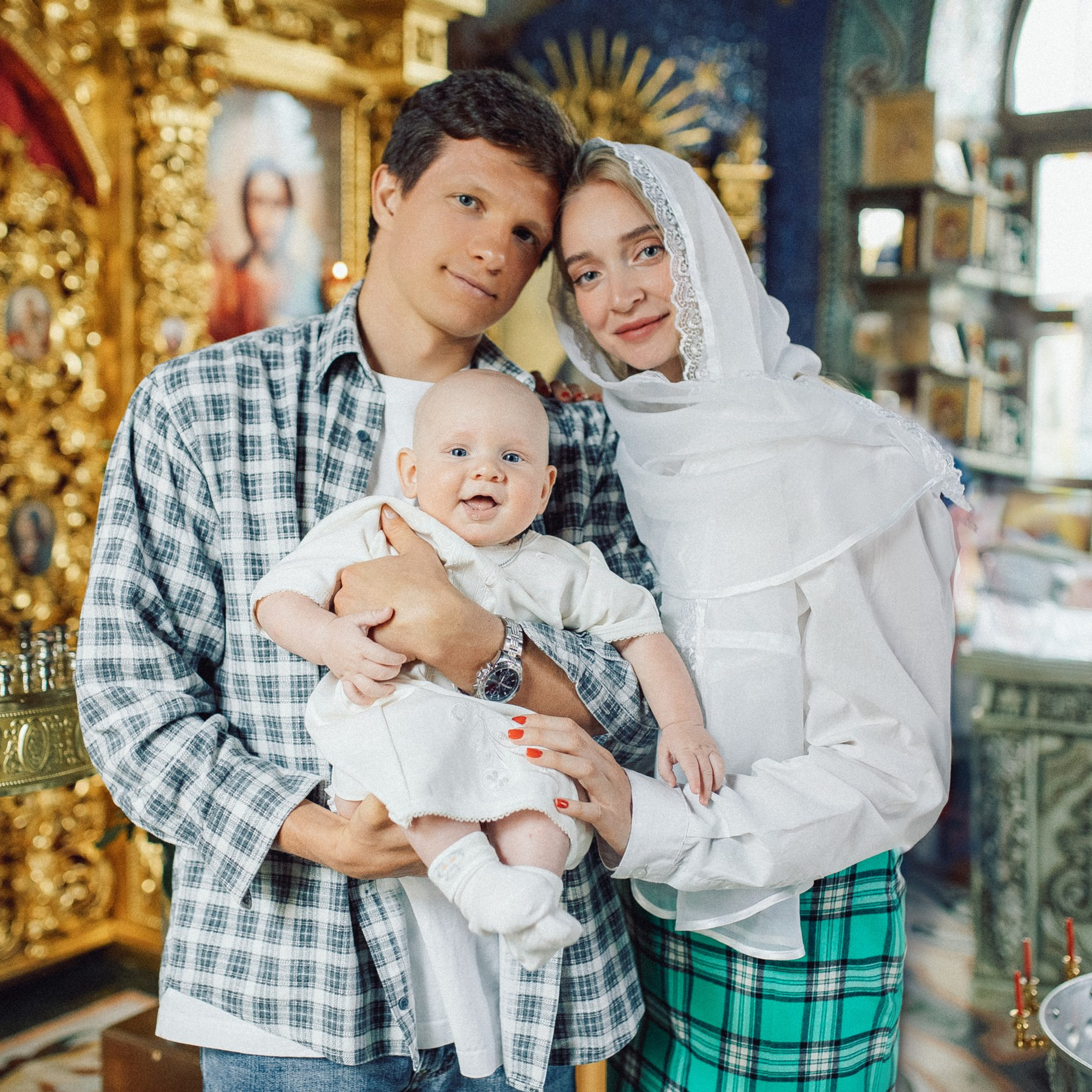 Крещение Леши