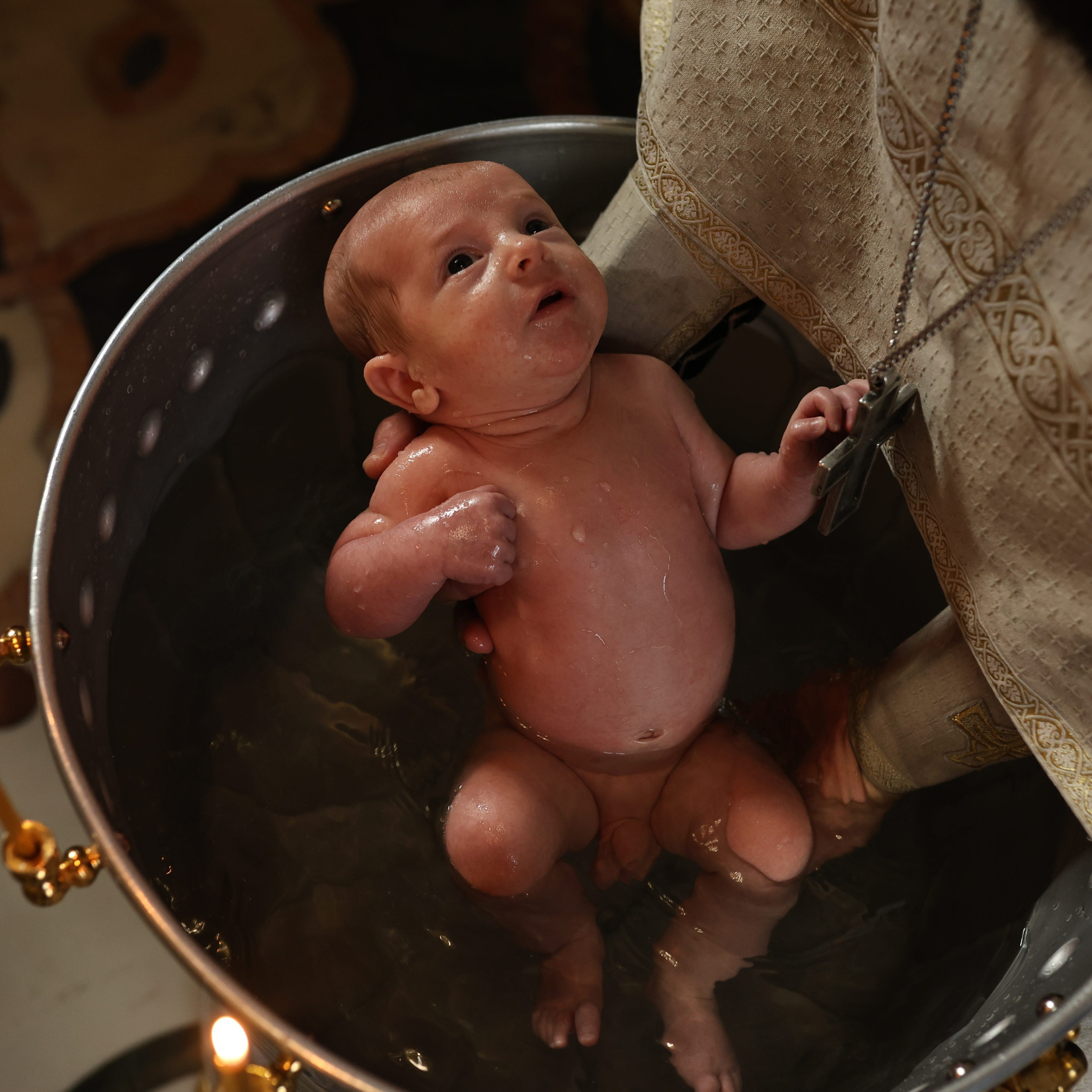 Крещение Льва (видео)