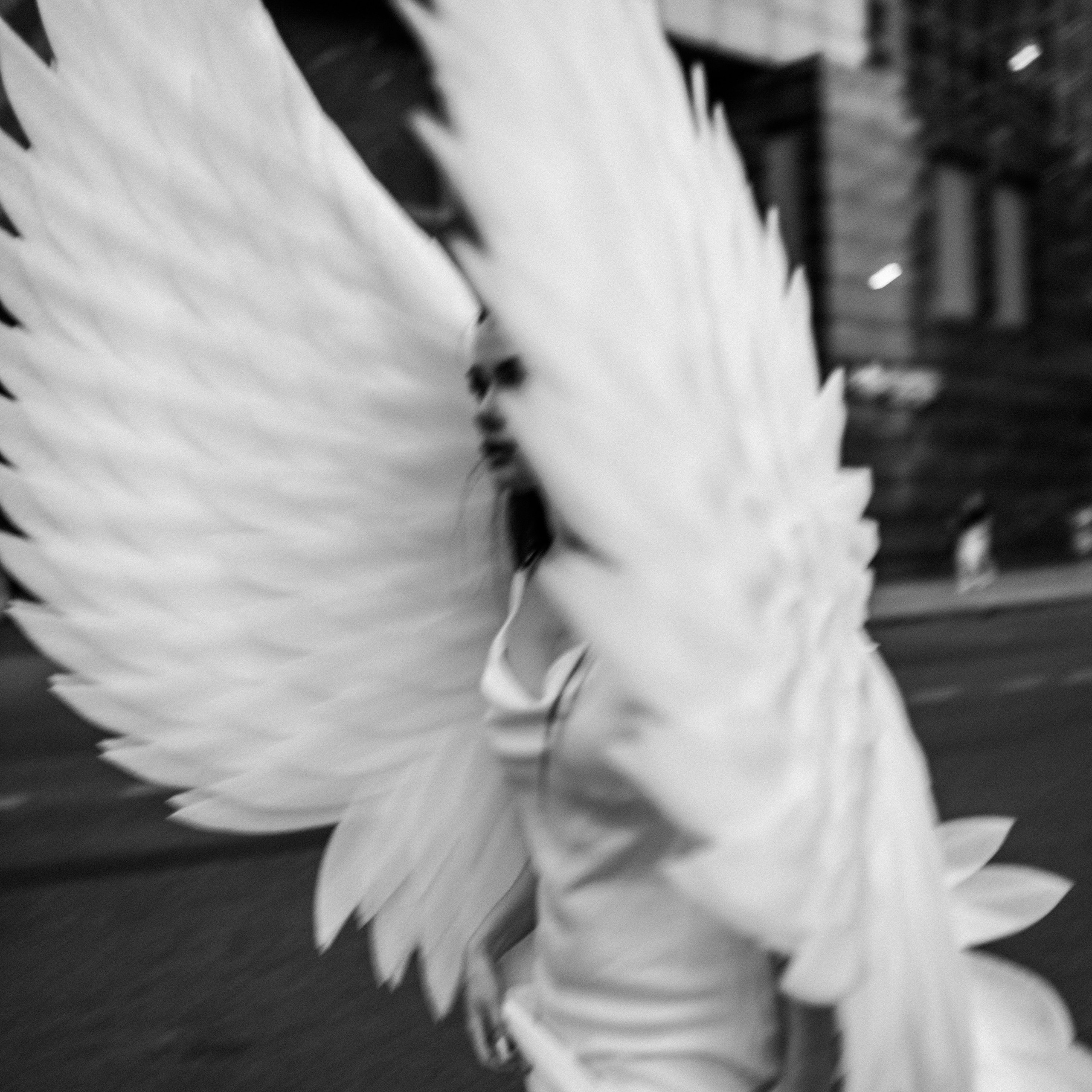 An angel in the city
