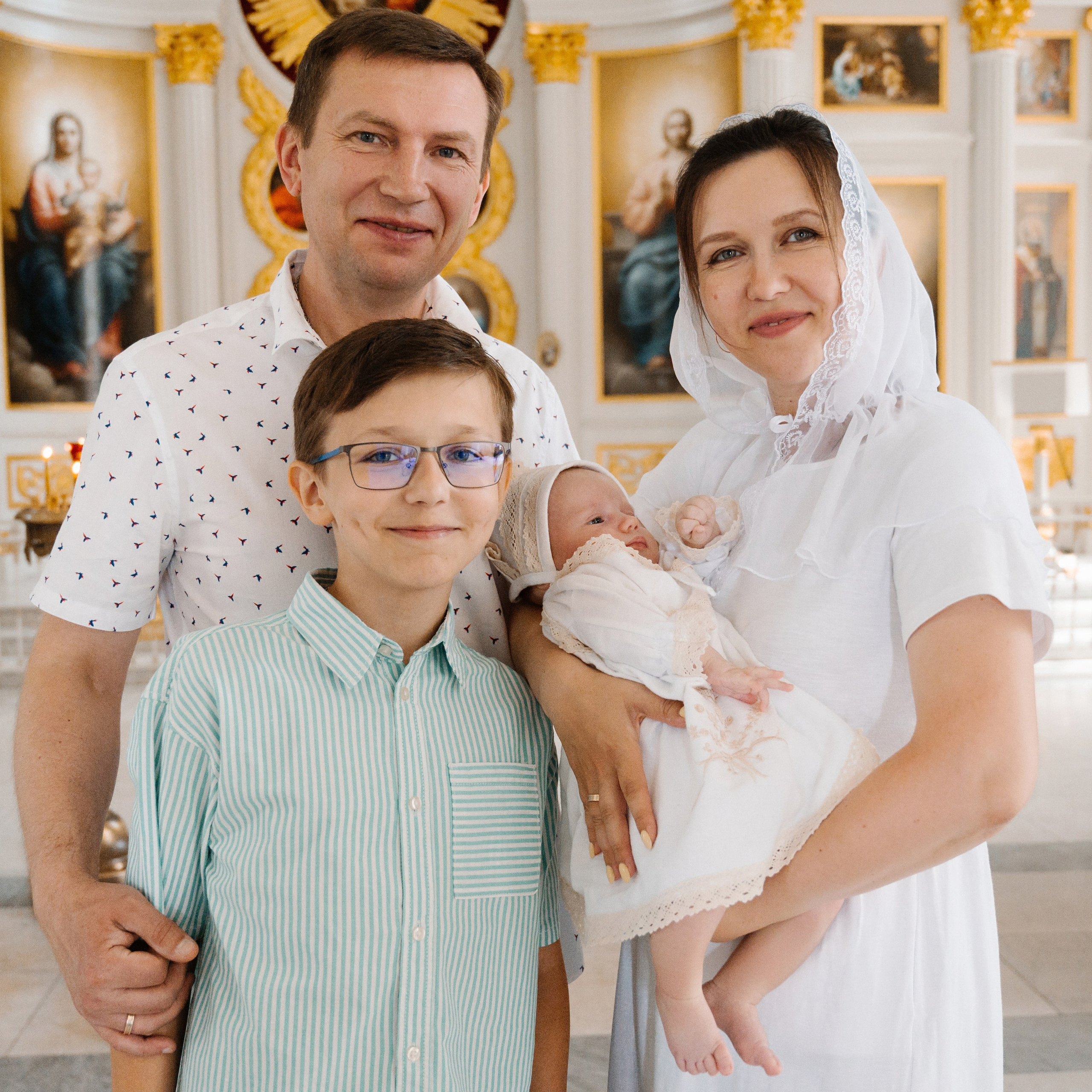 Крещение Марии. Храм Рождества Христова на Песках