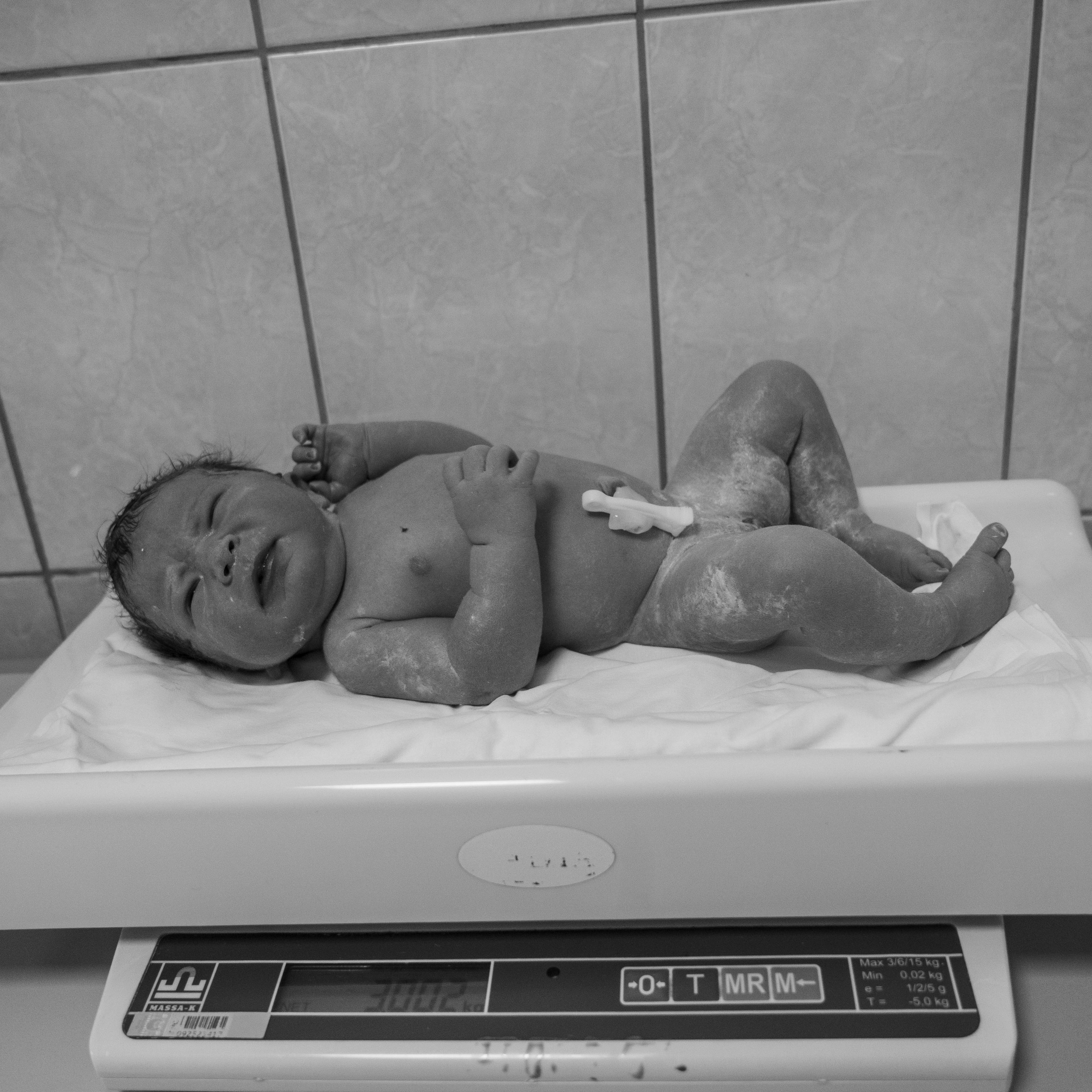 Злата родилась. Роддом № 17. Повидайка М.А. / Прохоренко Н.А.