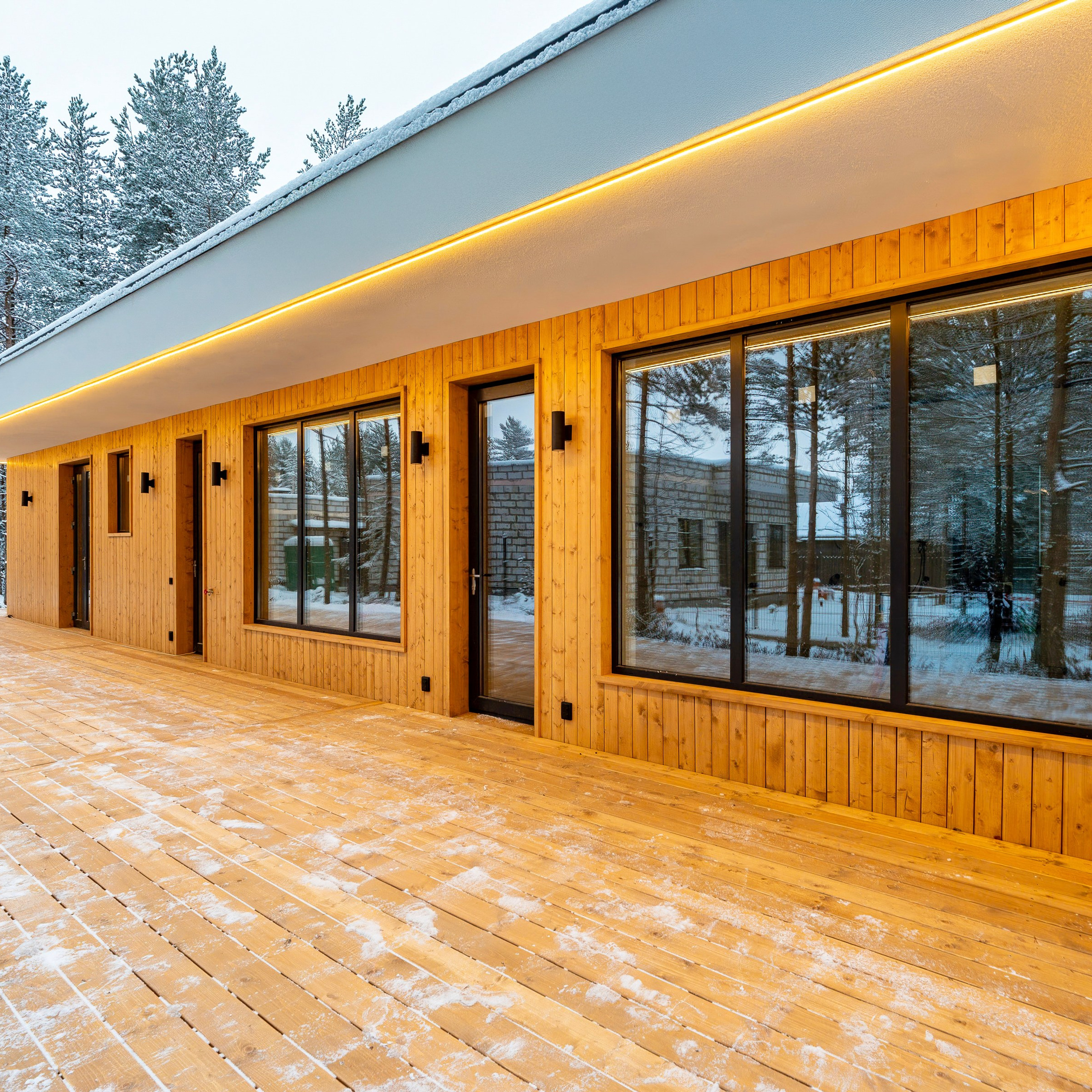 Строящийся дом в Курортном районе