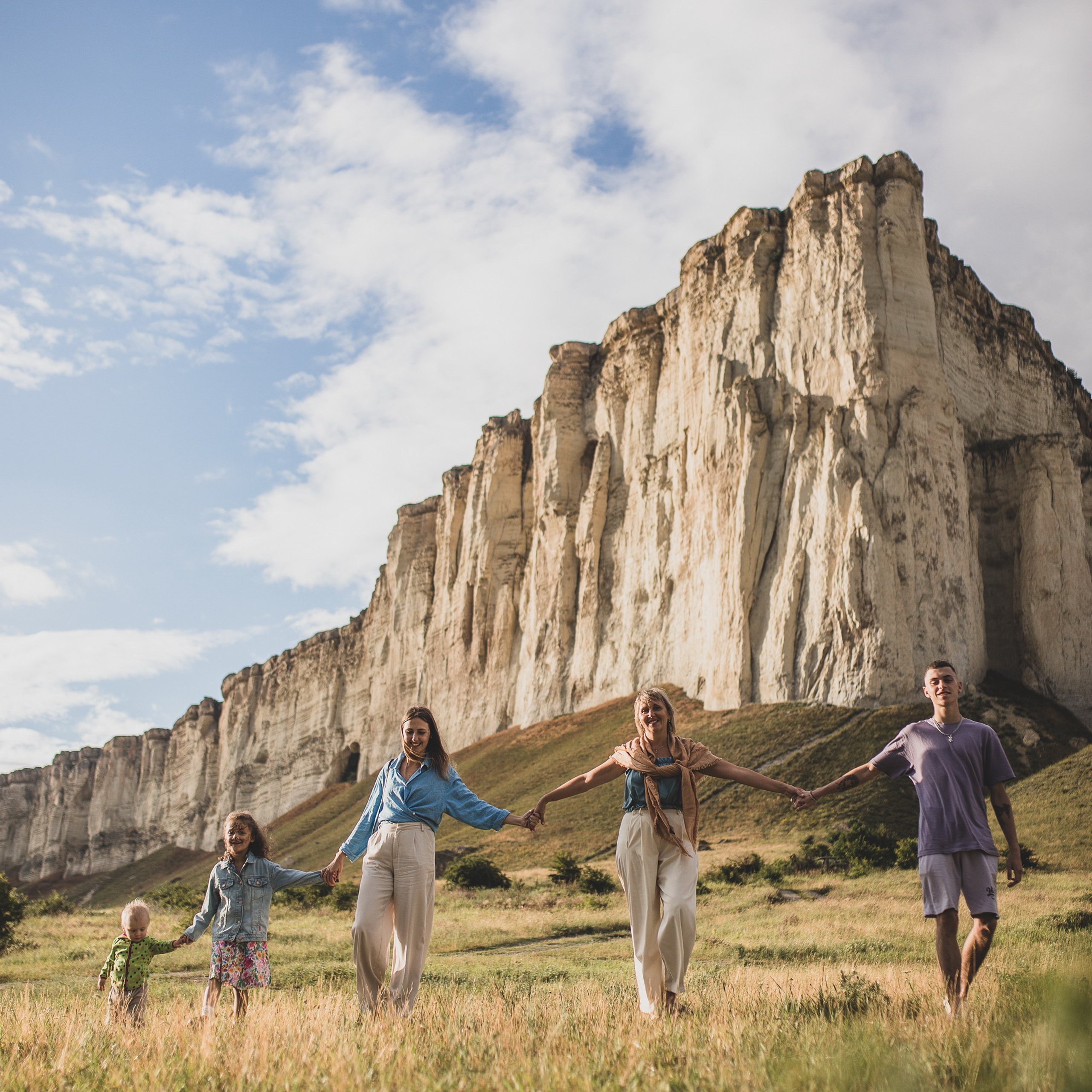 на Белой скале