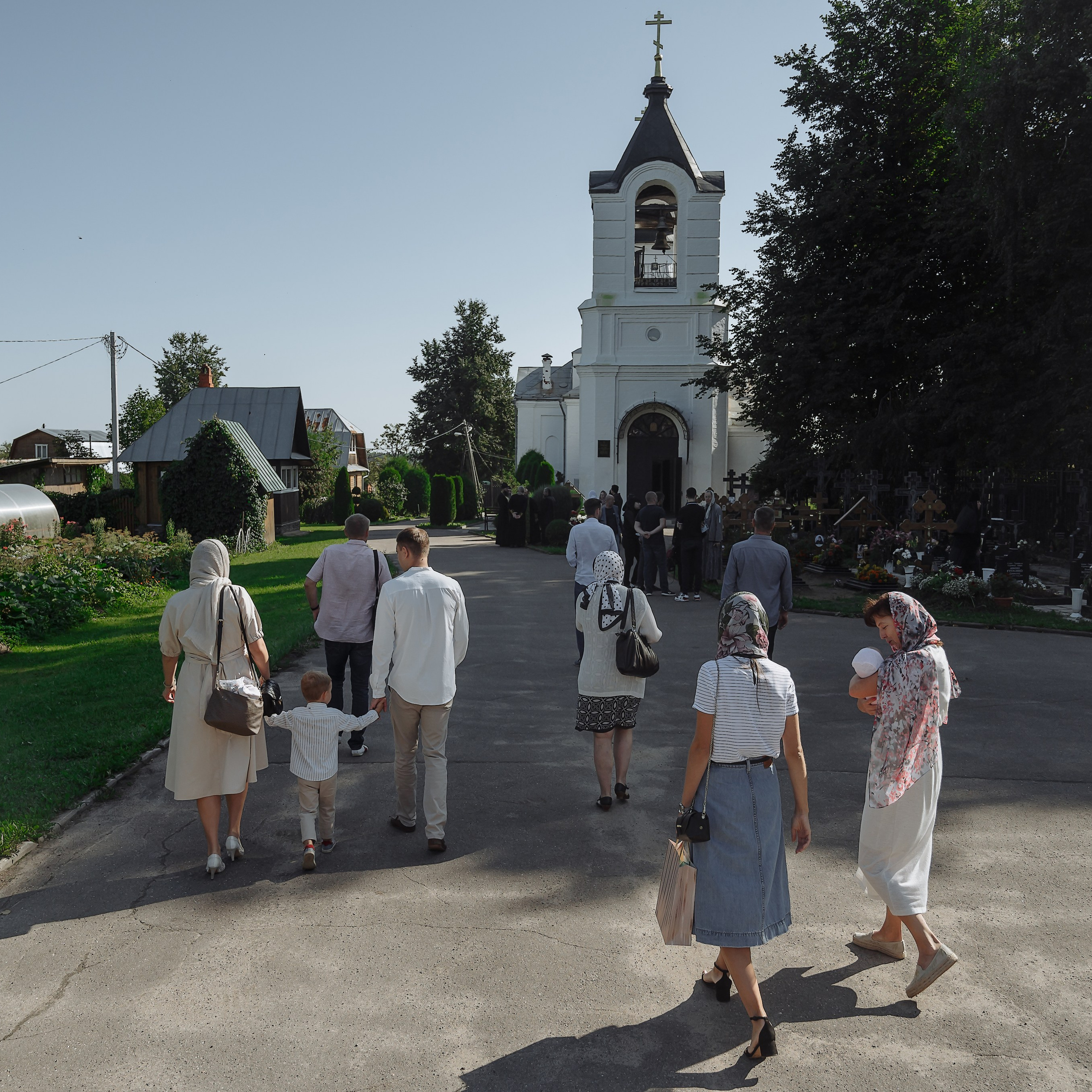 Крестины Насти и Василисы
