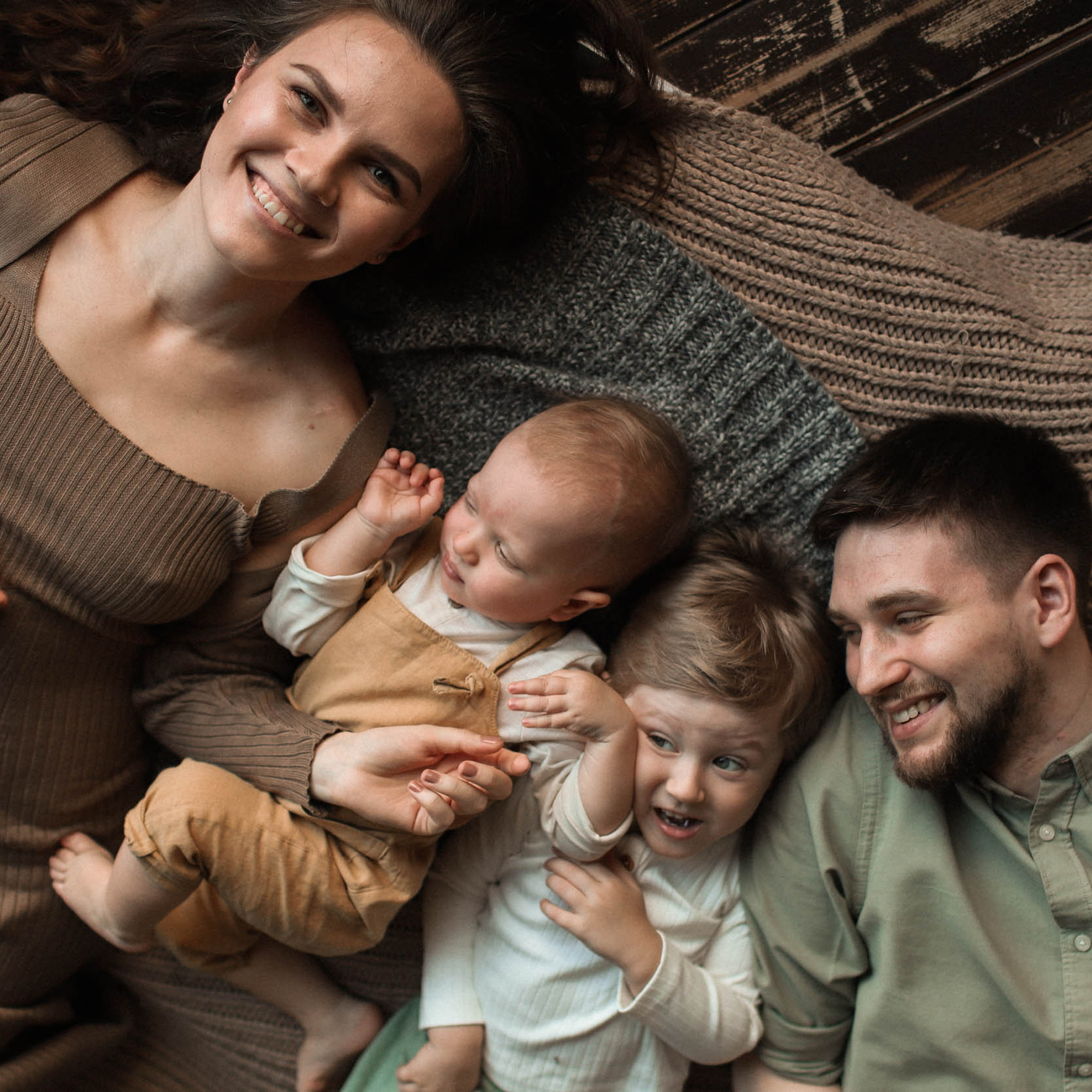 Евгения Артем Демид и Лев