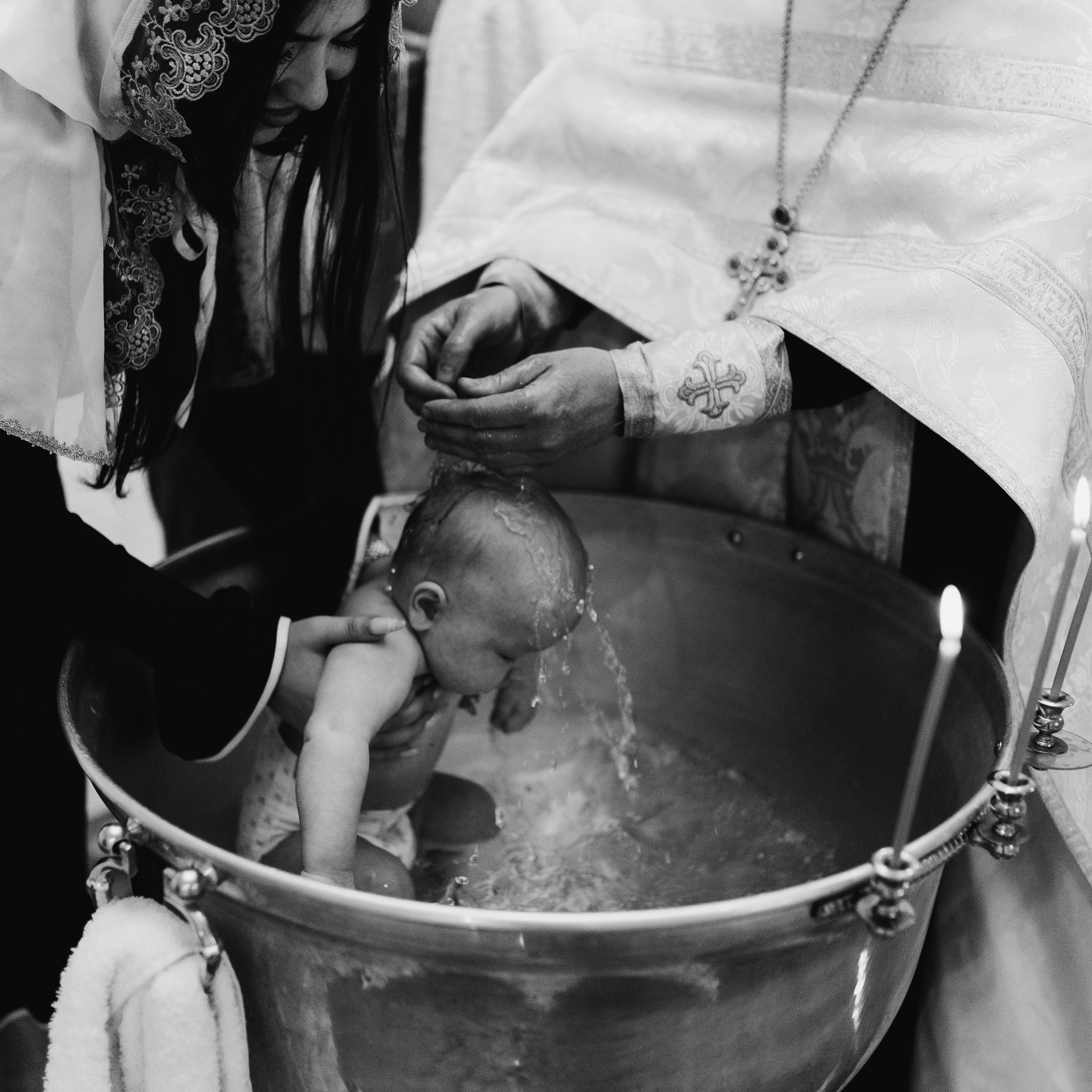 Крещение в Казанском соборе