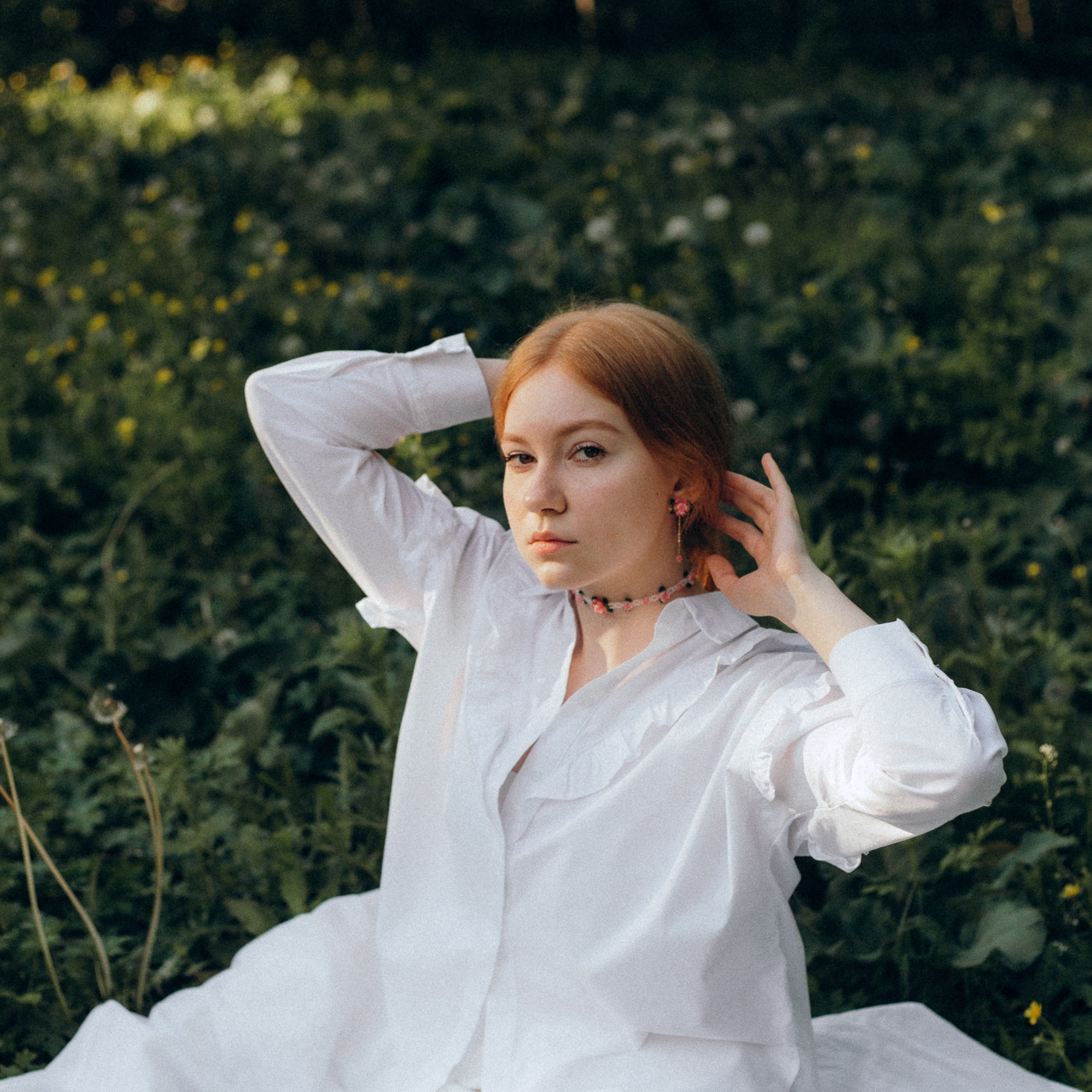 Съёмка украшений для «Dewy Garden»