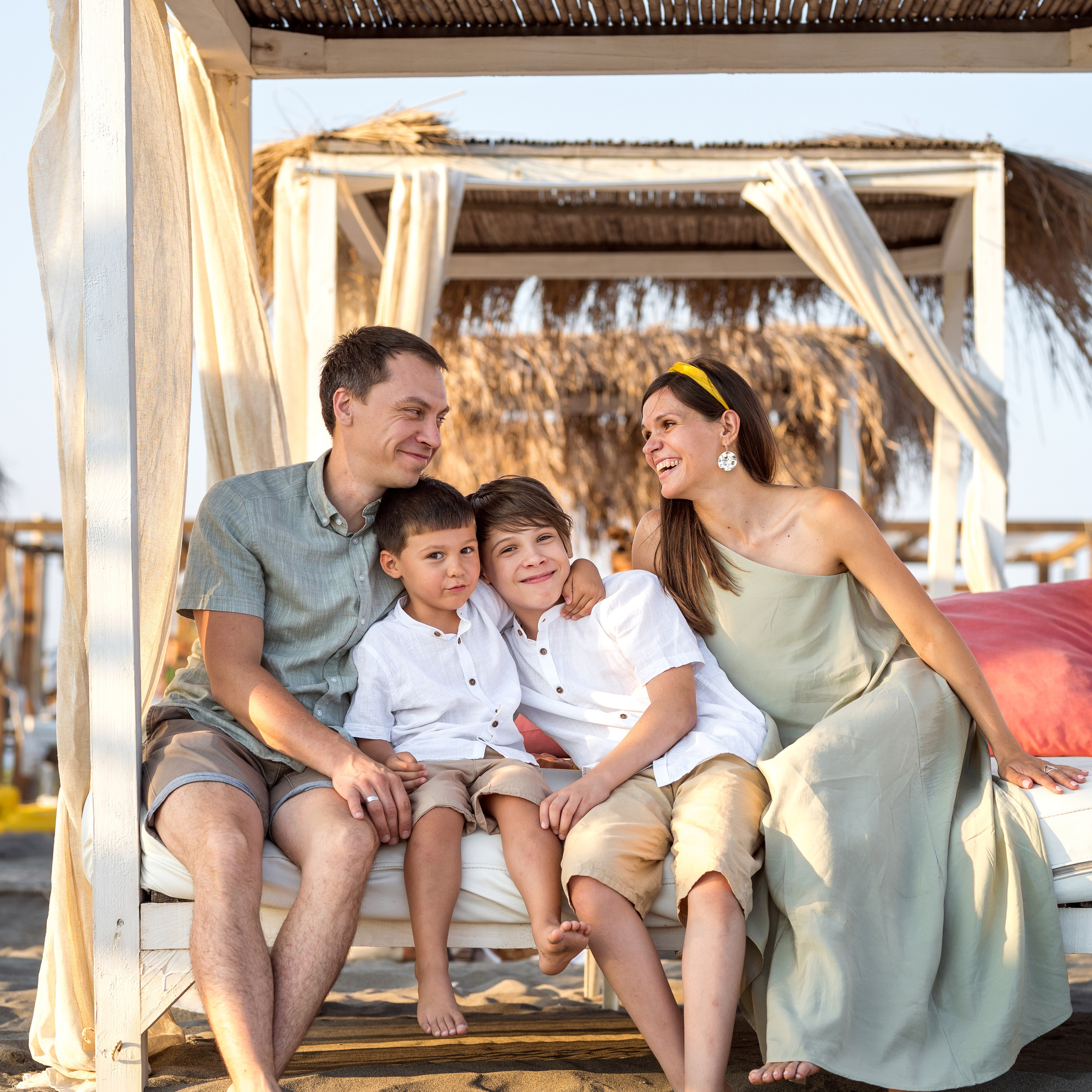 Family photo session on&nbsp;Adriatic Sea Montenegro