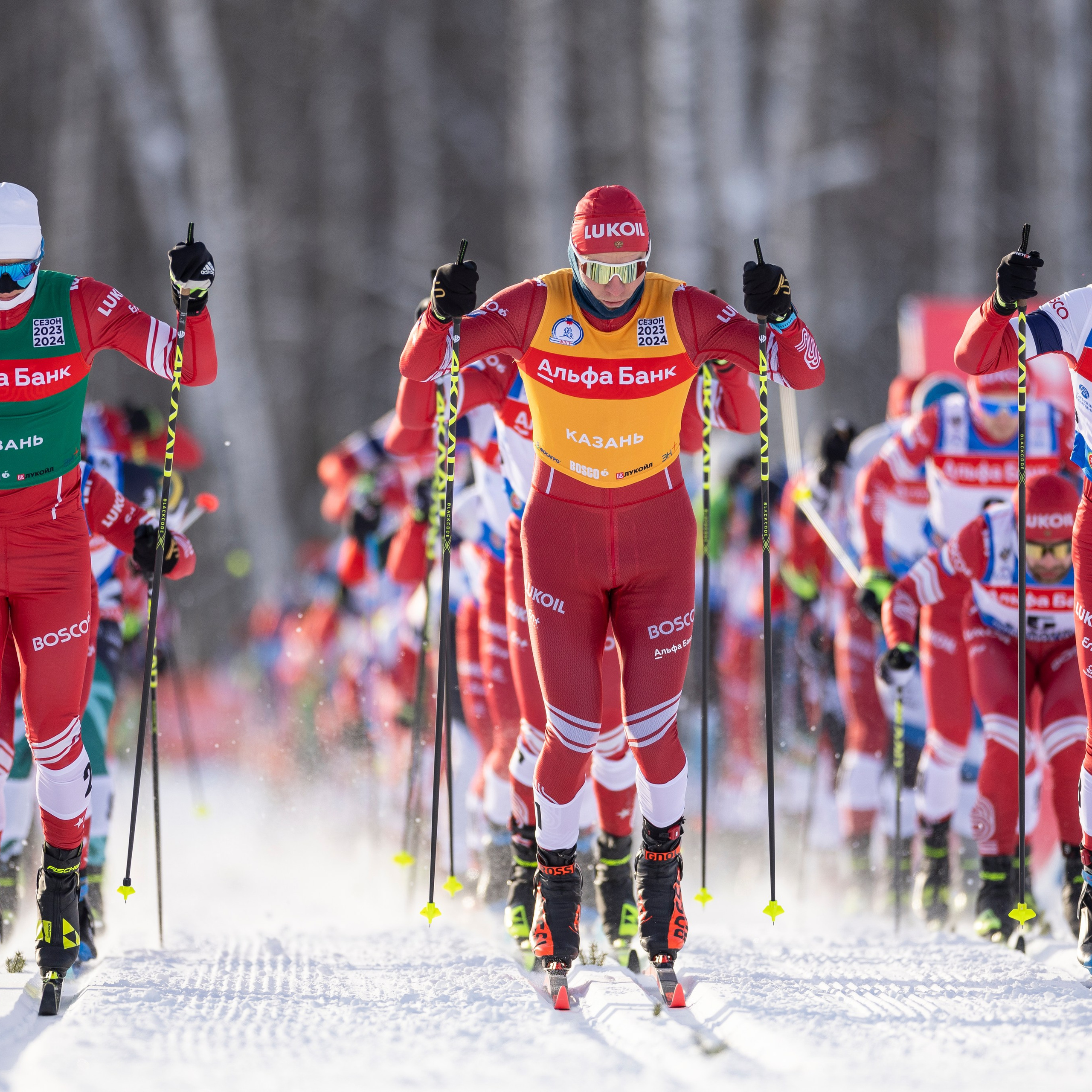 Кубок России по лыжным гонкам. Мужчины скиатлон