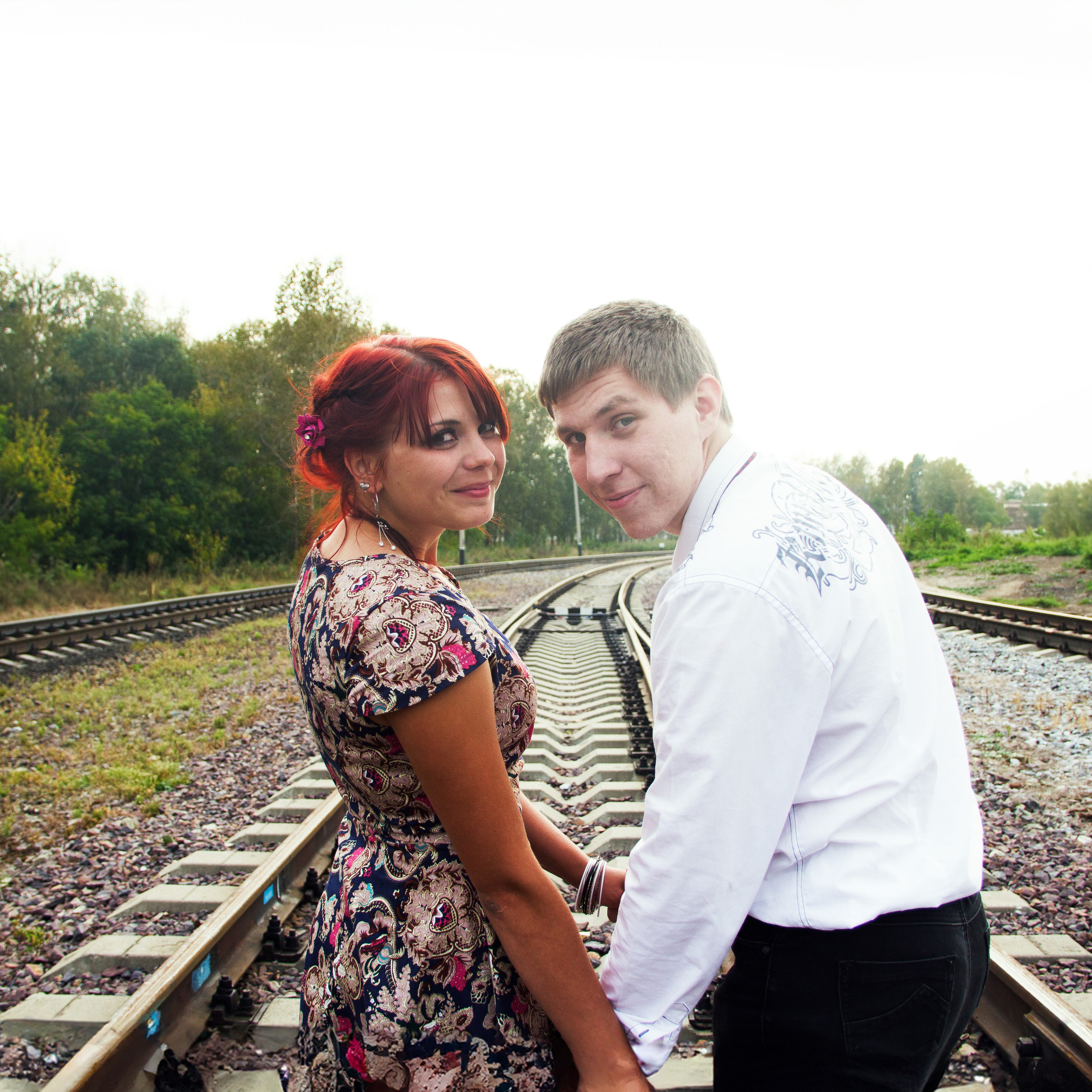 Катя и Саша. • Blue Feather • фотография, графический дизайн, Комсомольск-на-Амуре