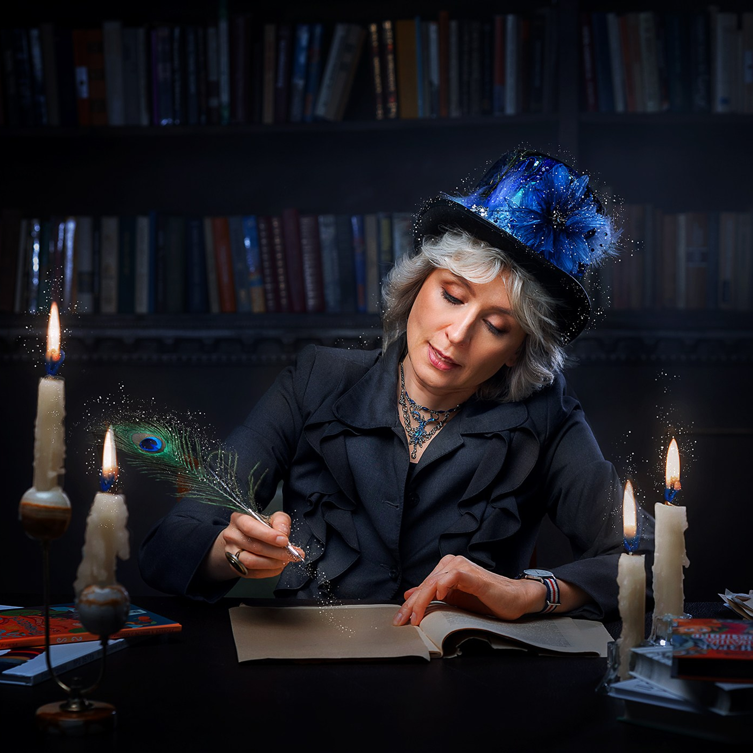 Елена Усачева — писательница, автор более 30 книг для подростков, журналист, сценарист, Член Московской организации Союза писателей России.