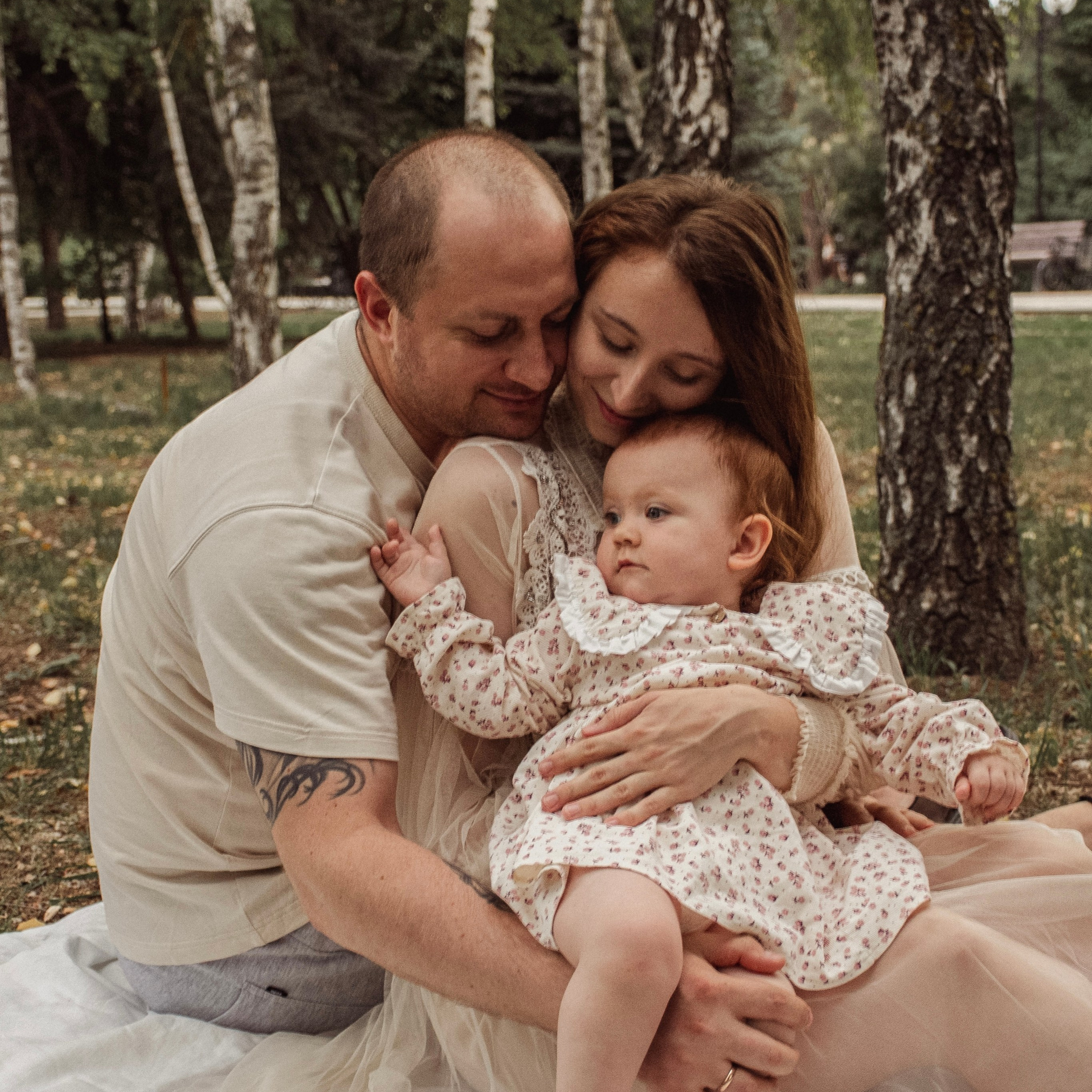 Наталья, Алексей и&nbsp;дочурка Виктория