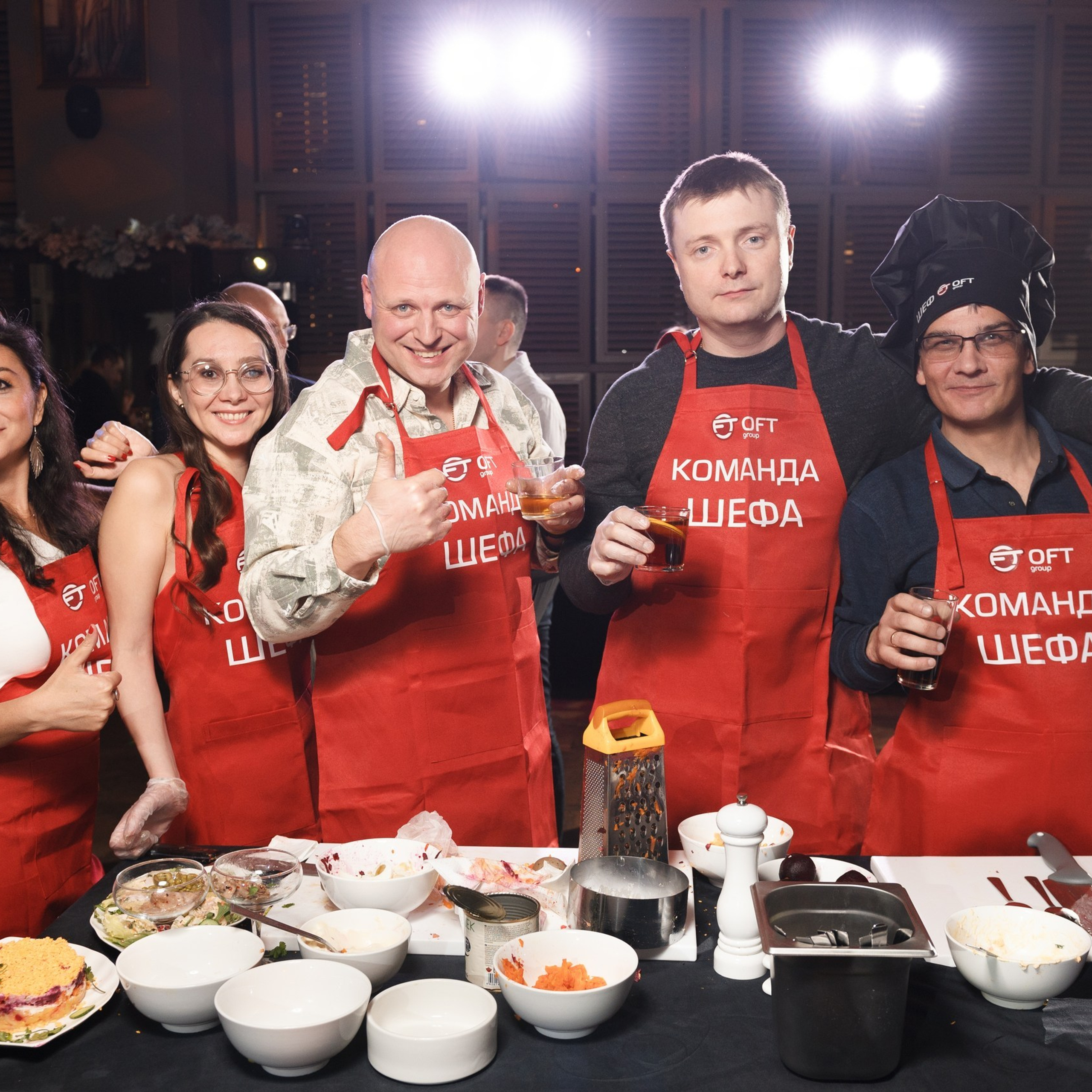 Новогодний корпоратив в стиле Адская кухня — Адский Граф