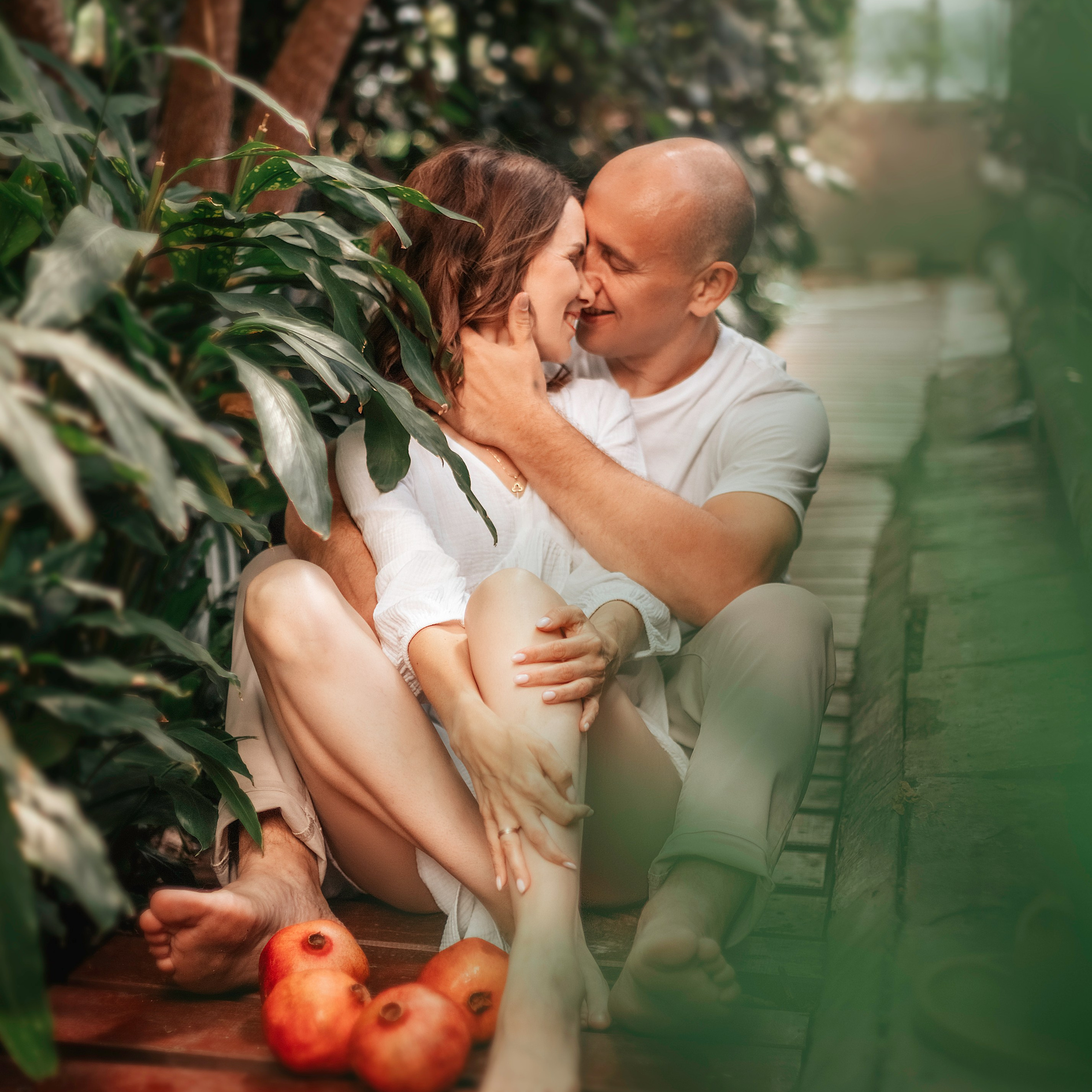 love story " Полина и Дмитрий"/ Локация тропическая оранжерея