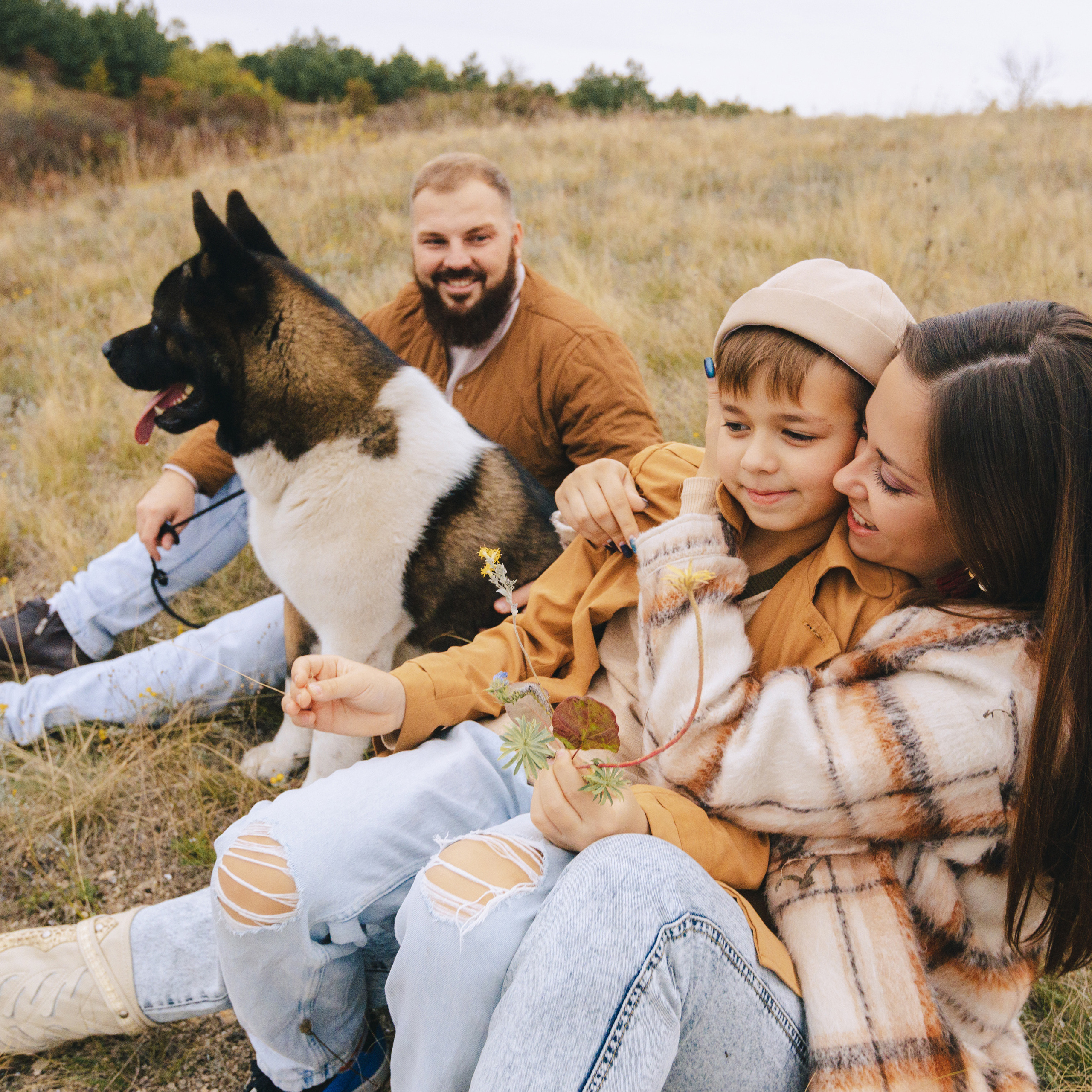 Николай, Евгения и Лев