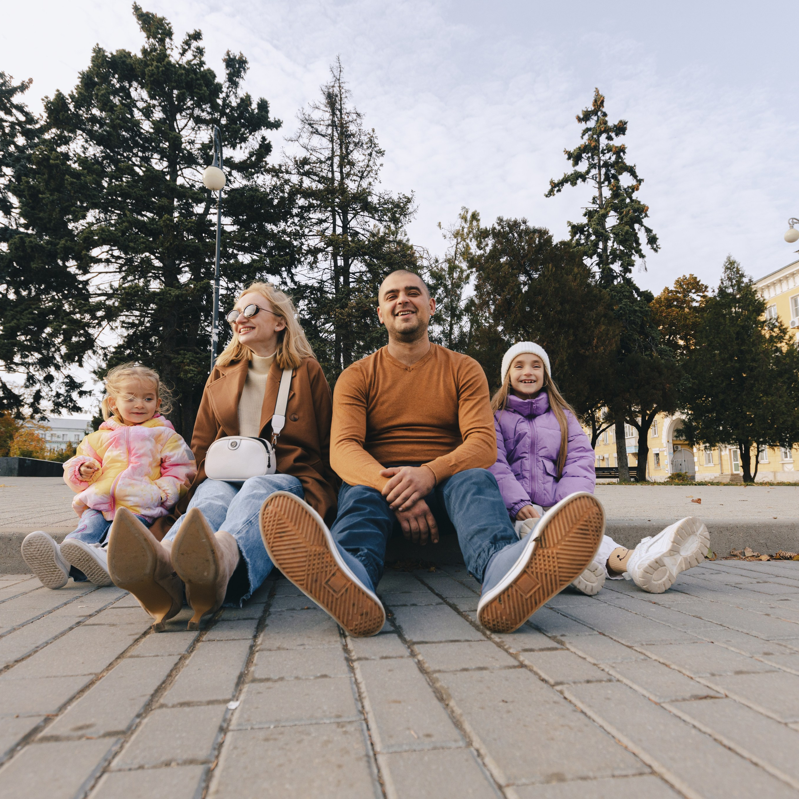 Виолетта, Саша, Поля и Уля