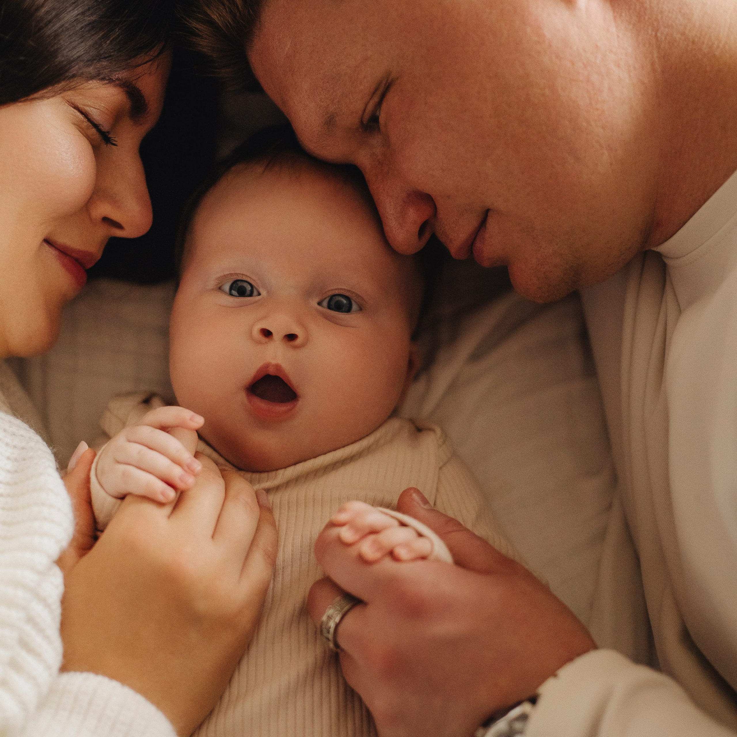 Алиса, Антон, Моня и малышка Мия