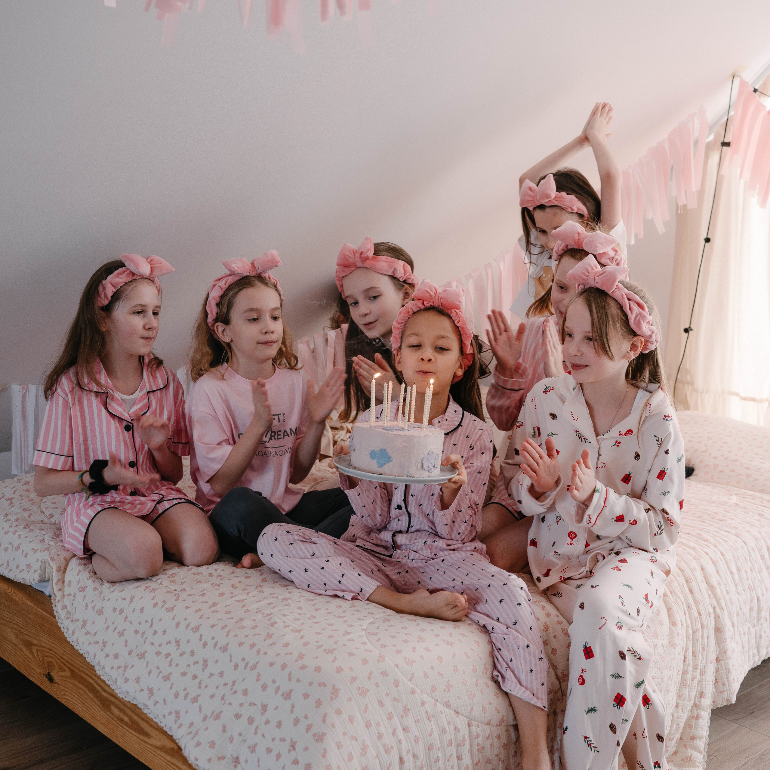 Пижамная вечеринка Варе 9 лет