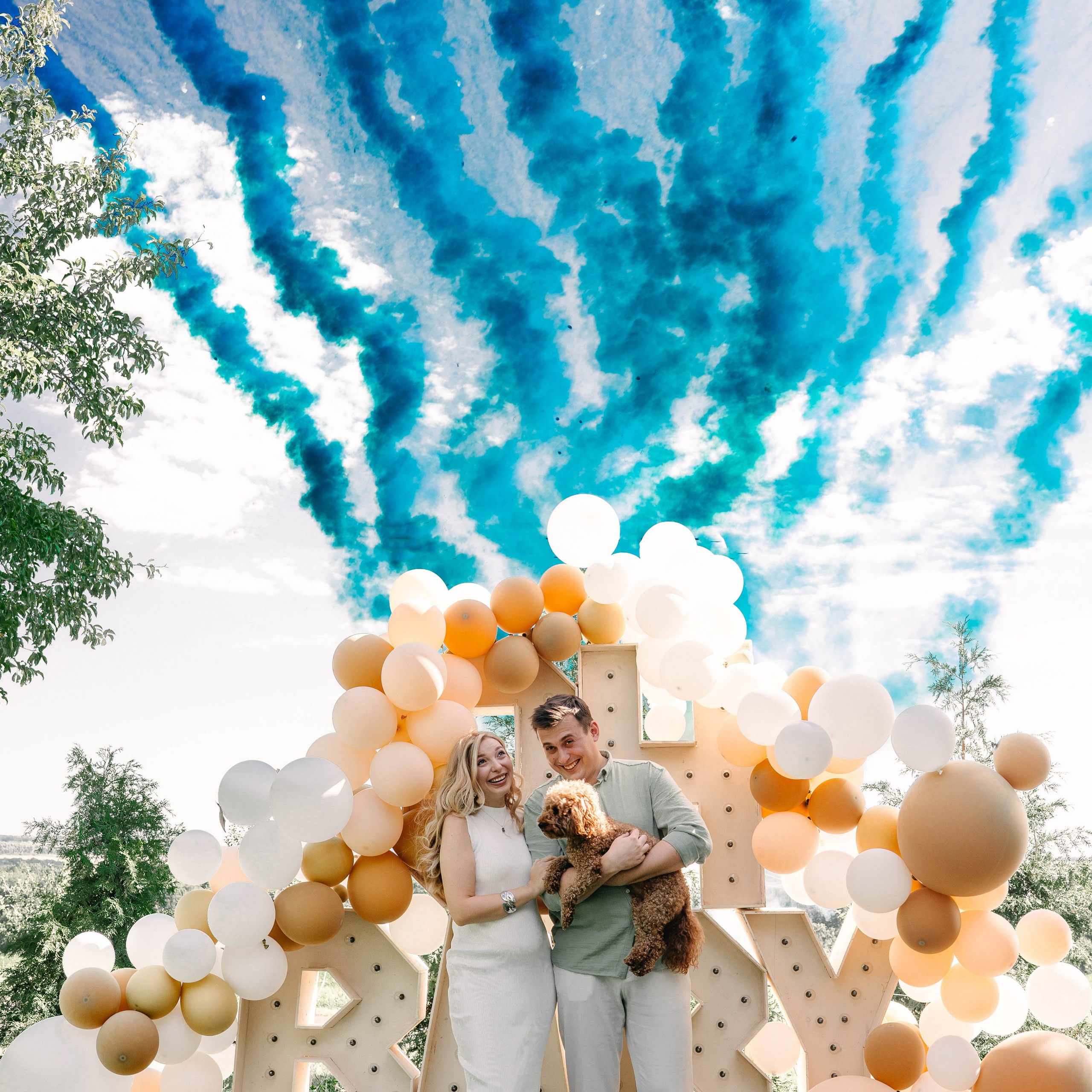 Гендер пати Сергей и Анастасия