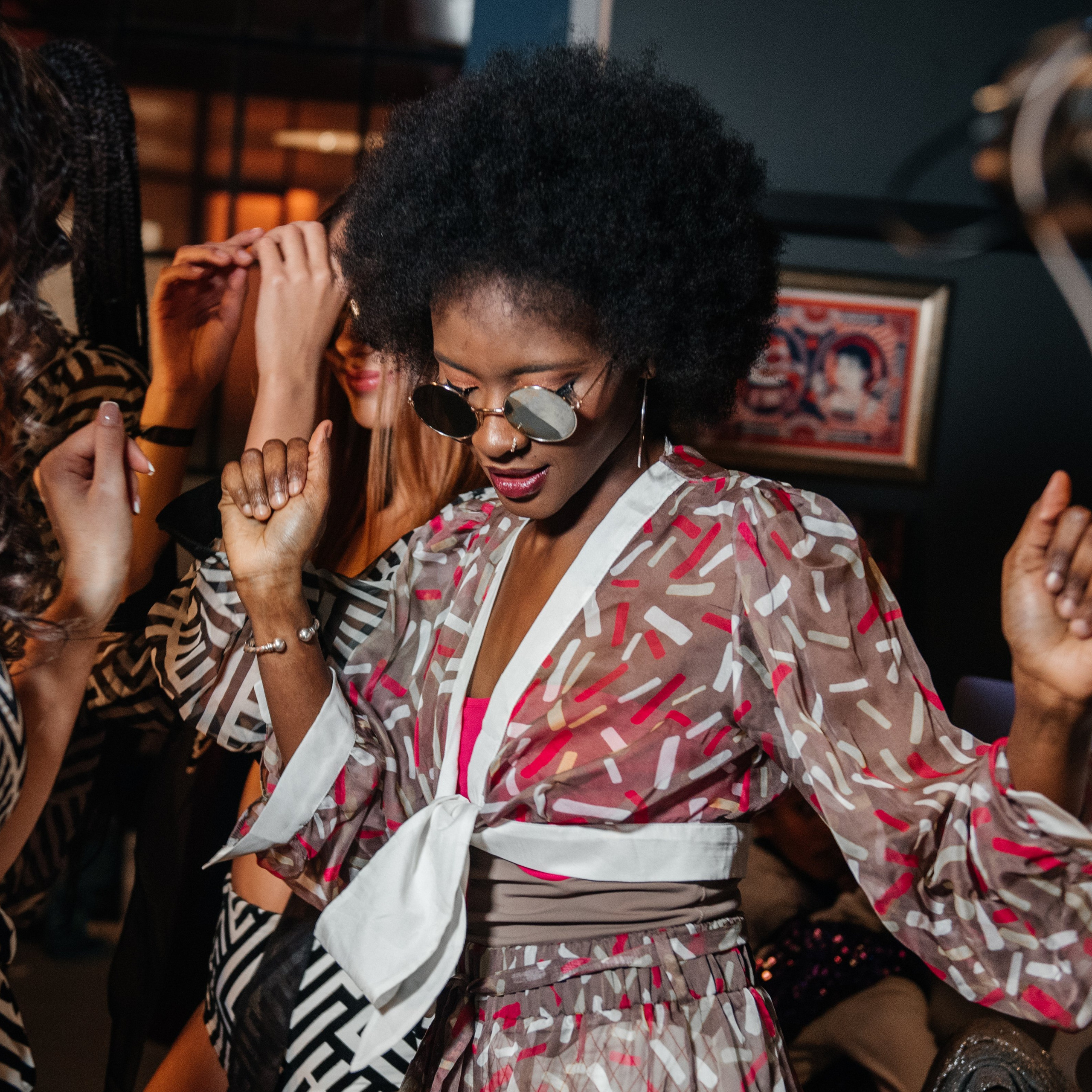 Fashion show ClierxterEvents à Genève (backstage)