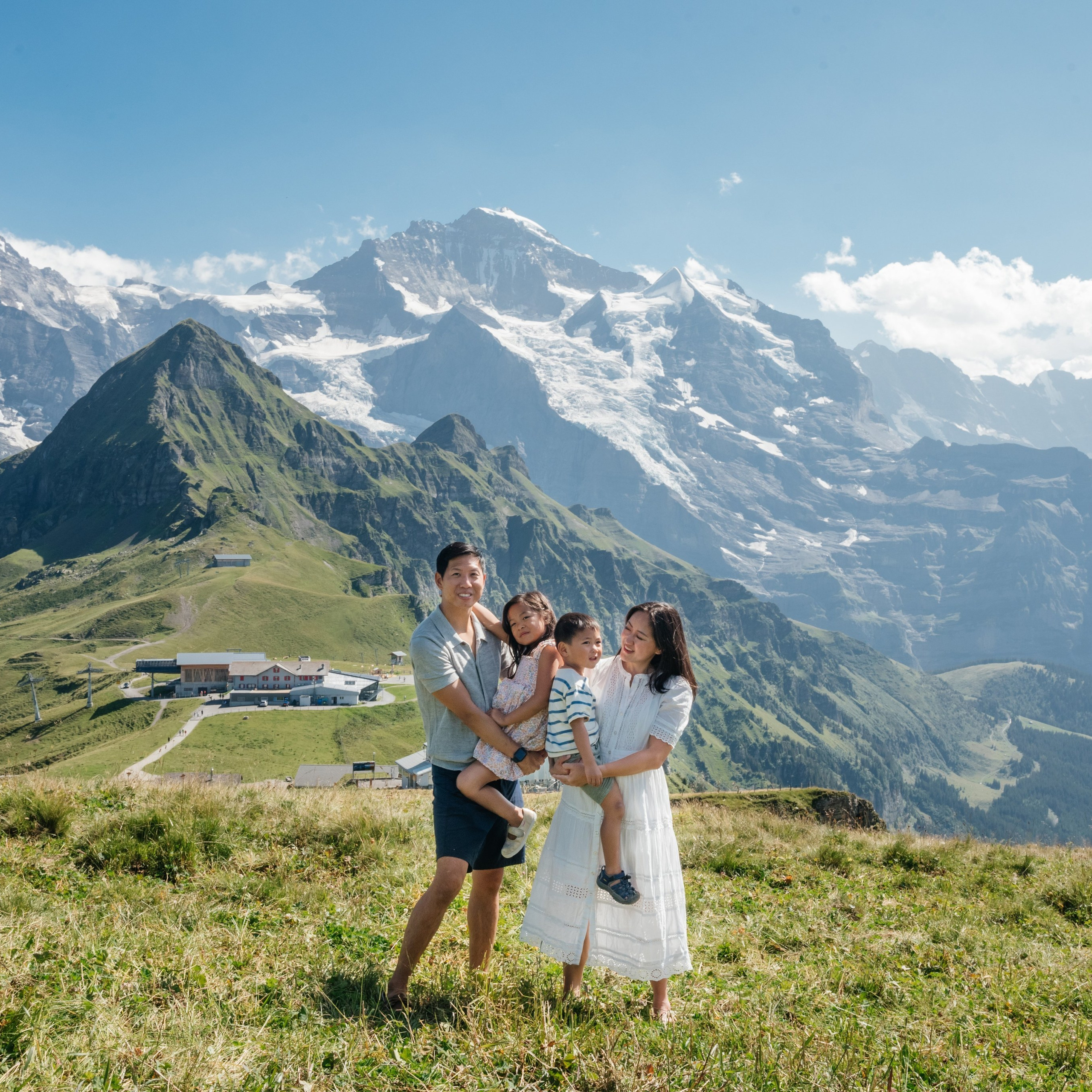 Dorothy, Richard, Zoe and Liam (Mannlichen)