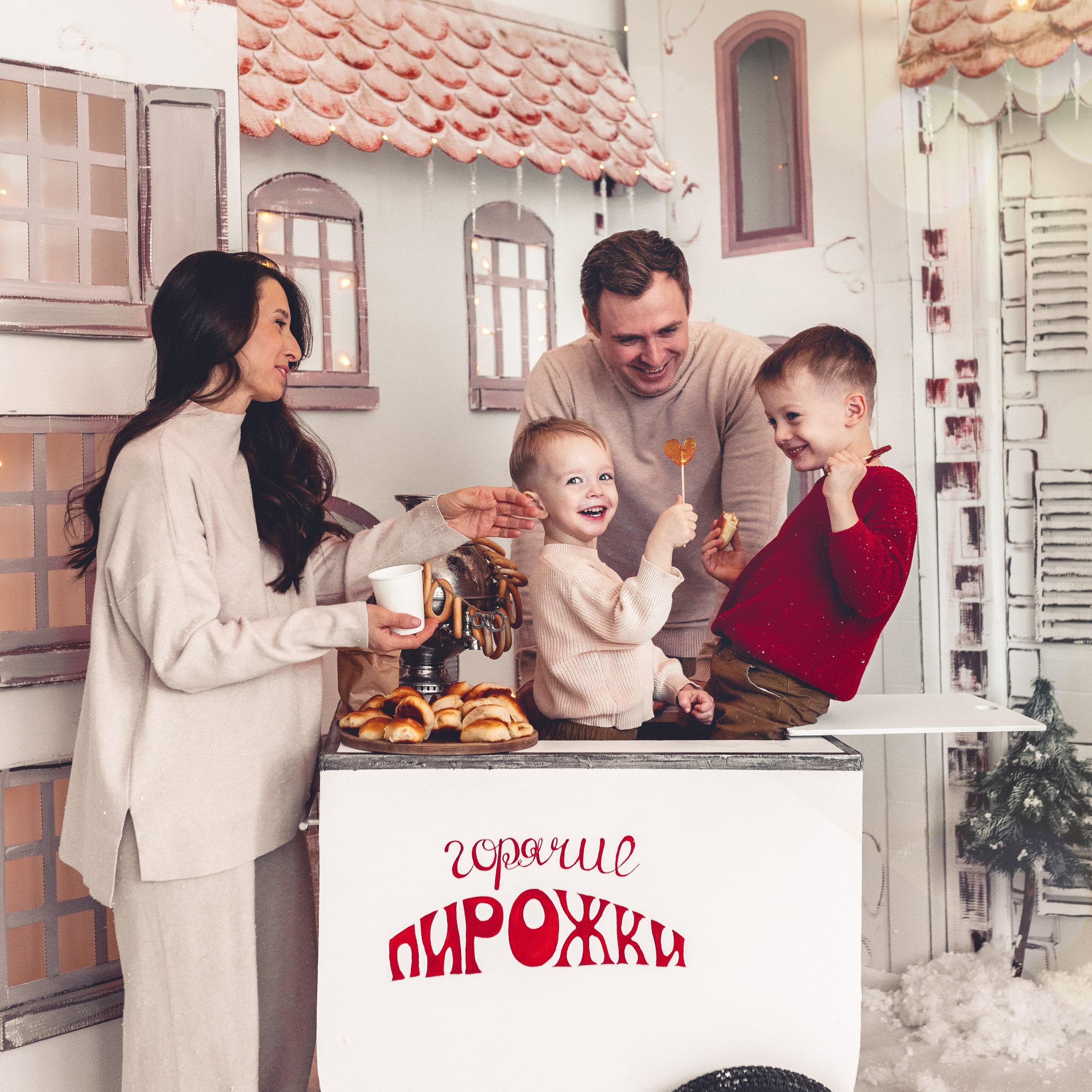 Новогодняя фотосессия Барнаул. Фотограф новорожденных в г. Барнаул Ренпенинг Катерина