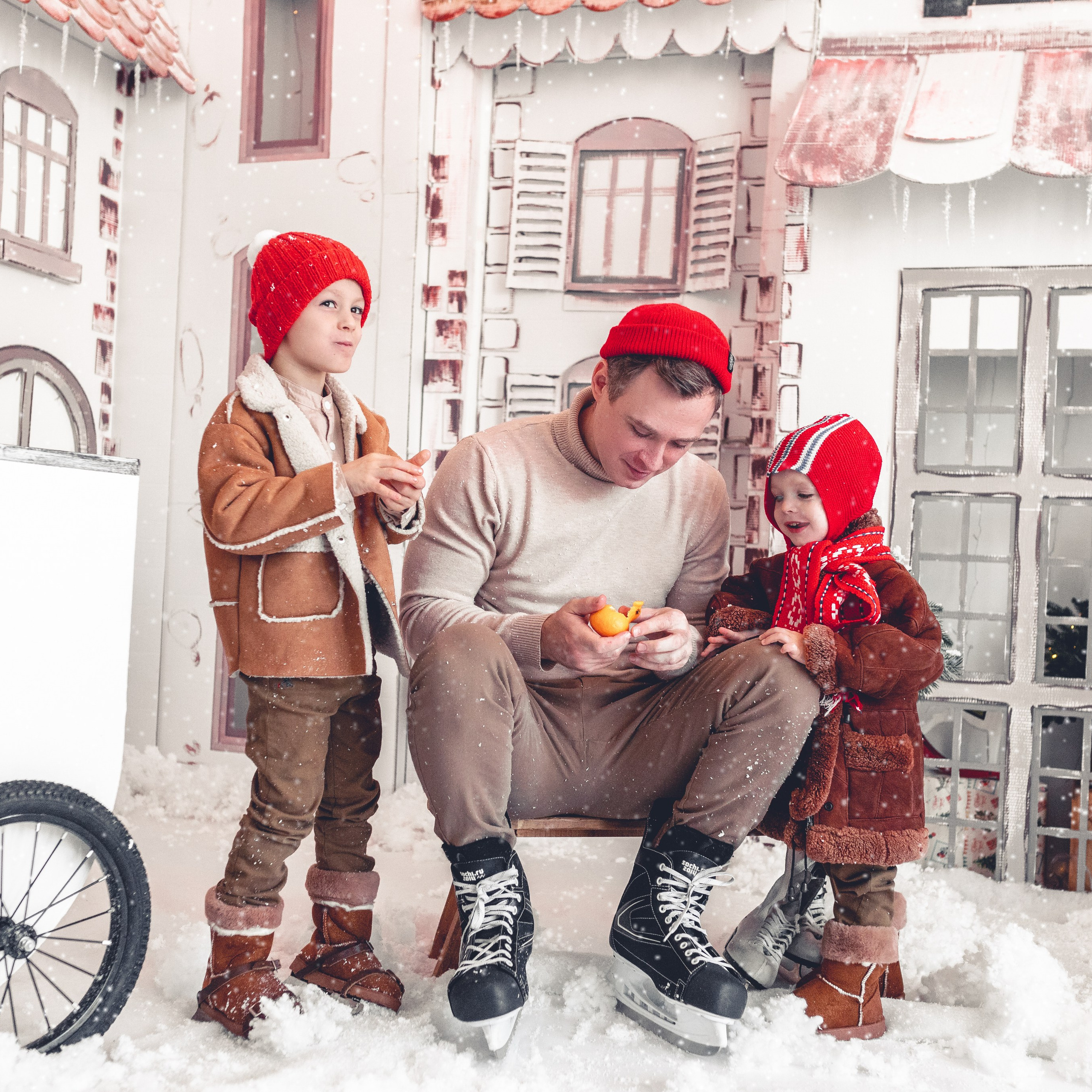 Новогодняя фотосессия Барнаул. Фотограф новорожденных в г. Барнаул Ренпенинг Катерина