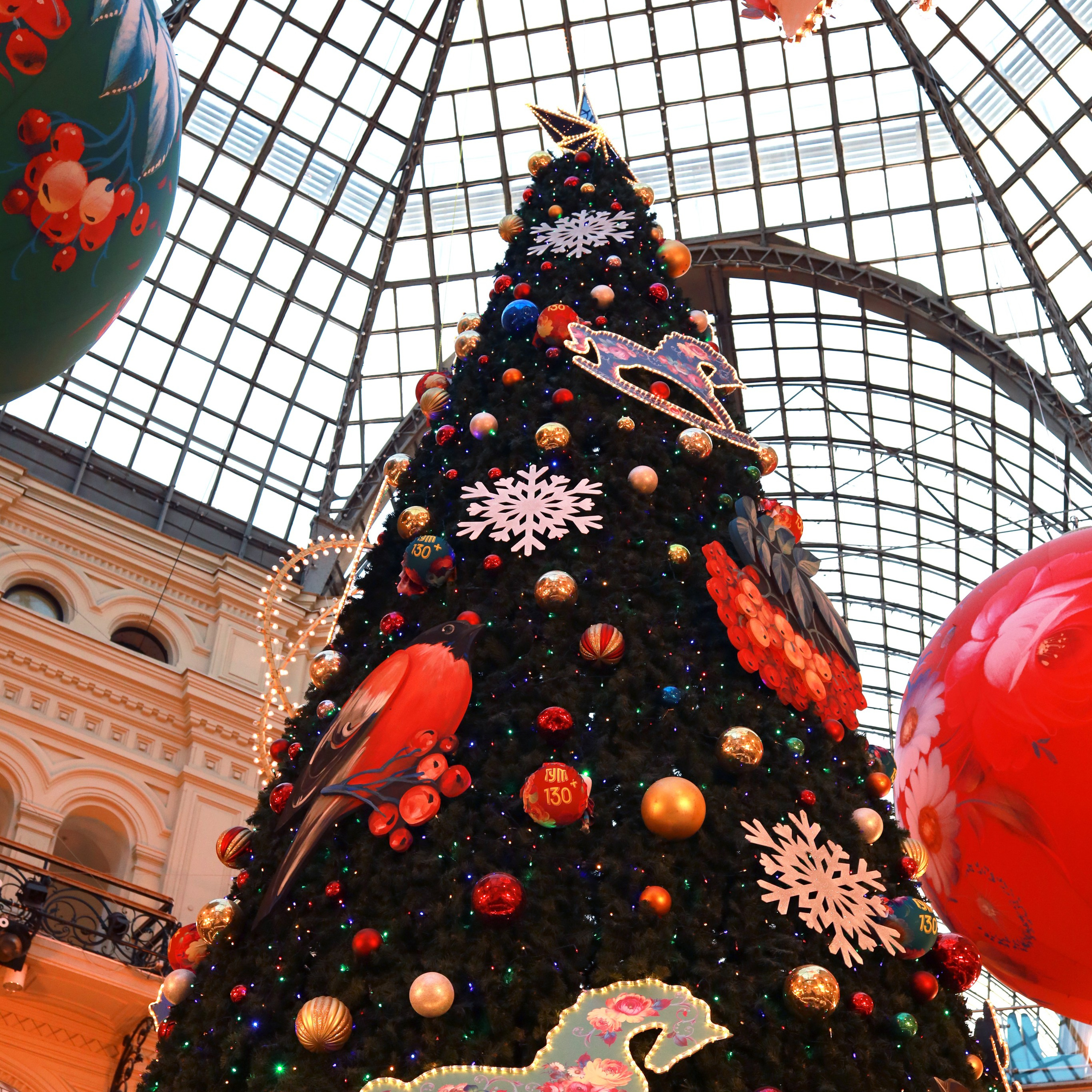 Новогодний ГУМ. Фотосессия для семьи и друзей Людмилы