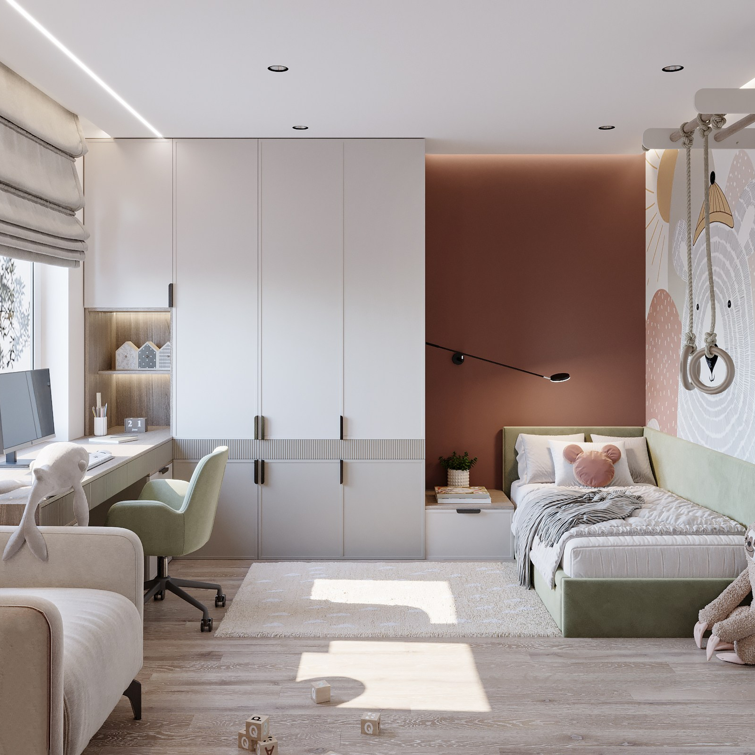 Дизайн-проект 3к квартиры в&nbsp;Дубне