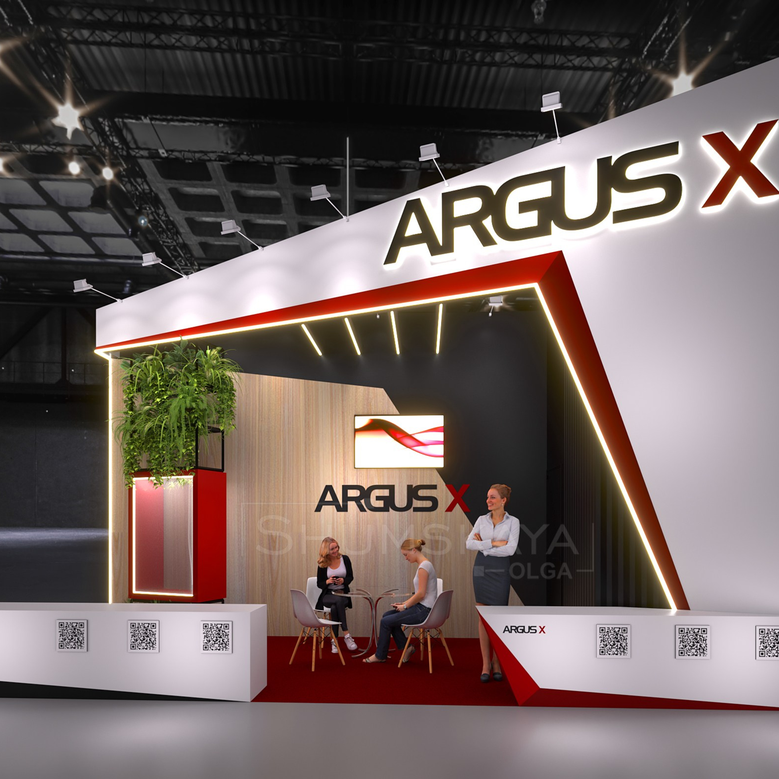 Дизайн выставочного стенда АРГУС X
