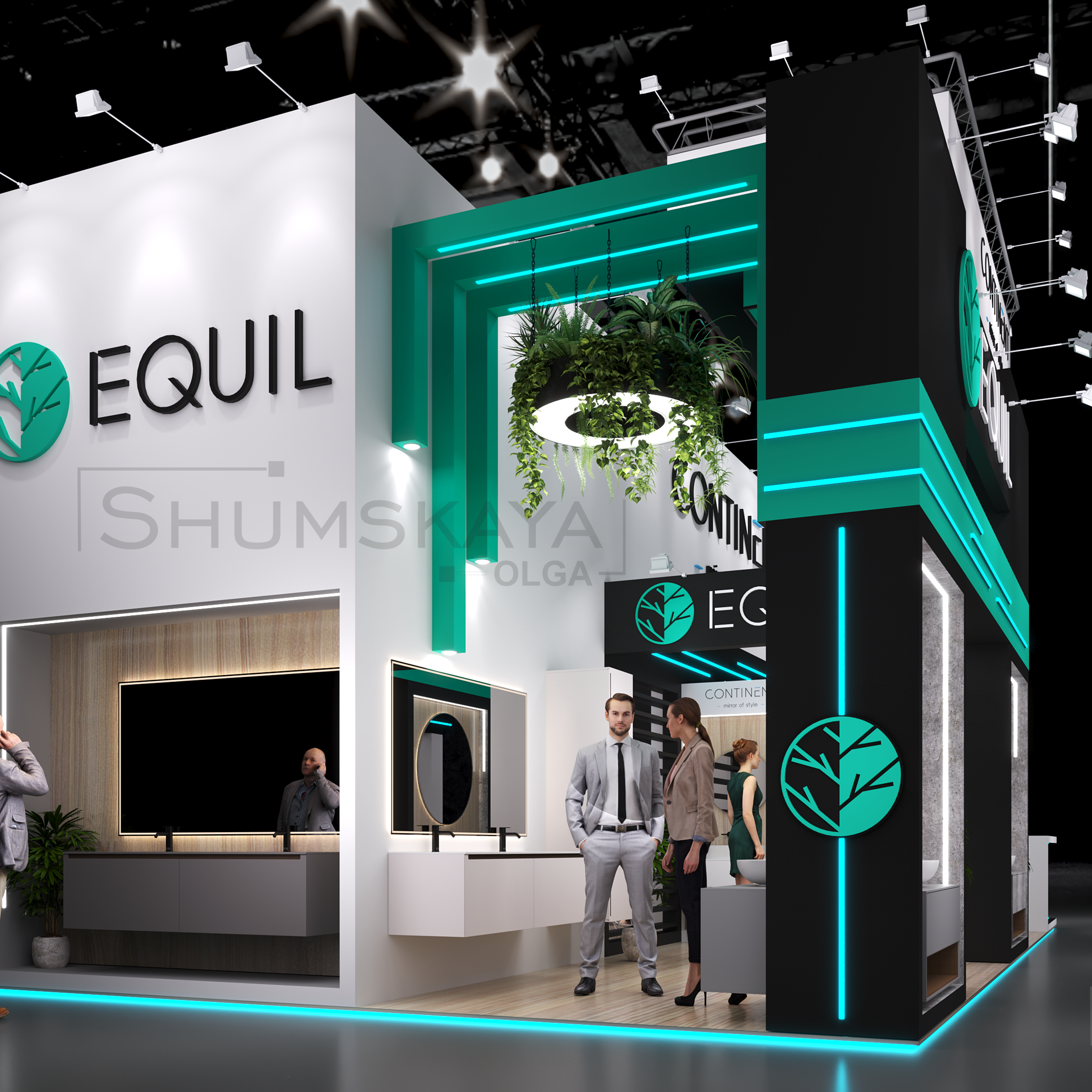 ДИЗАЙН ВЫСТАВОЧНОГО СТЕНДА CONTINENT