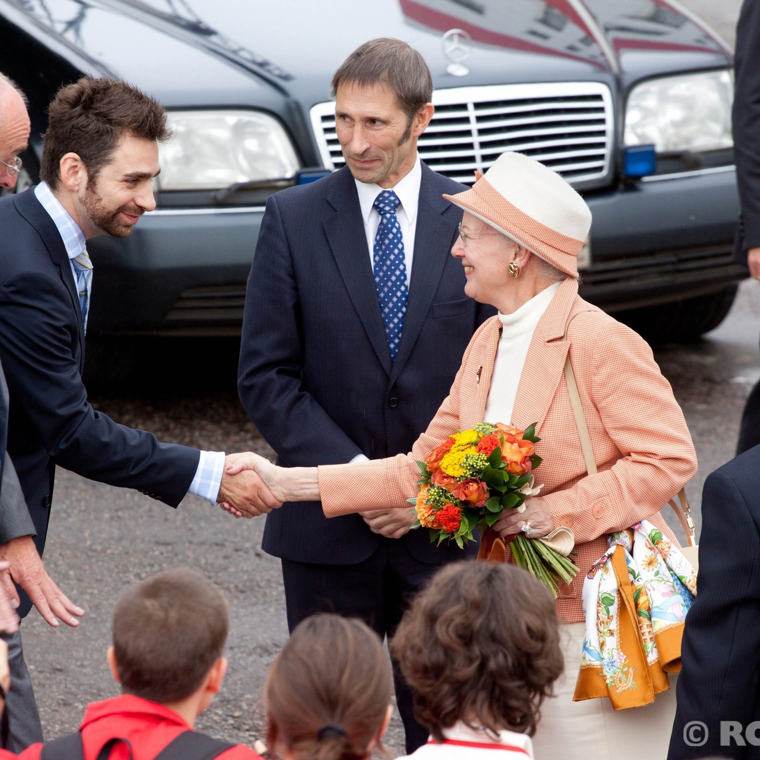 Визит Ее Величества Королевы Дании, Маргрете II на завод компании ROCKWOOL. Photomantis