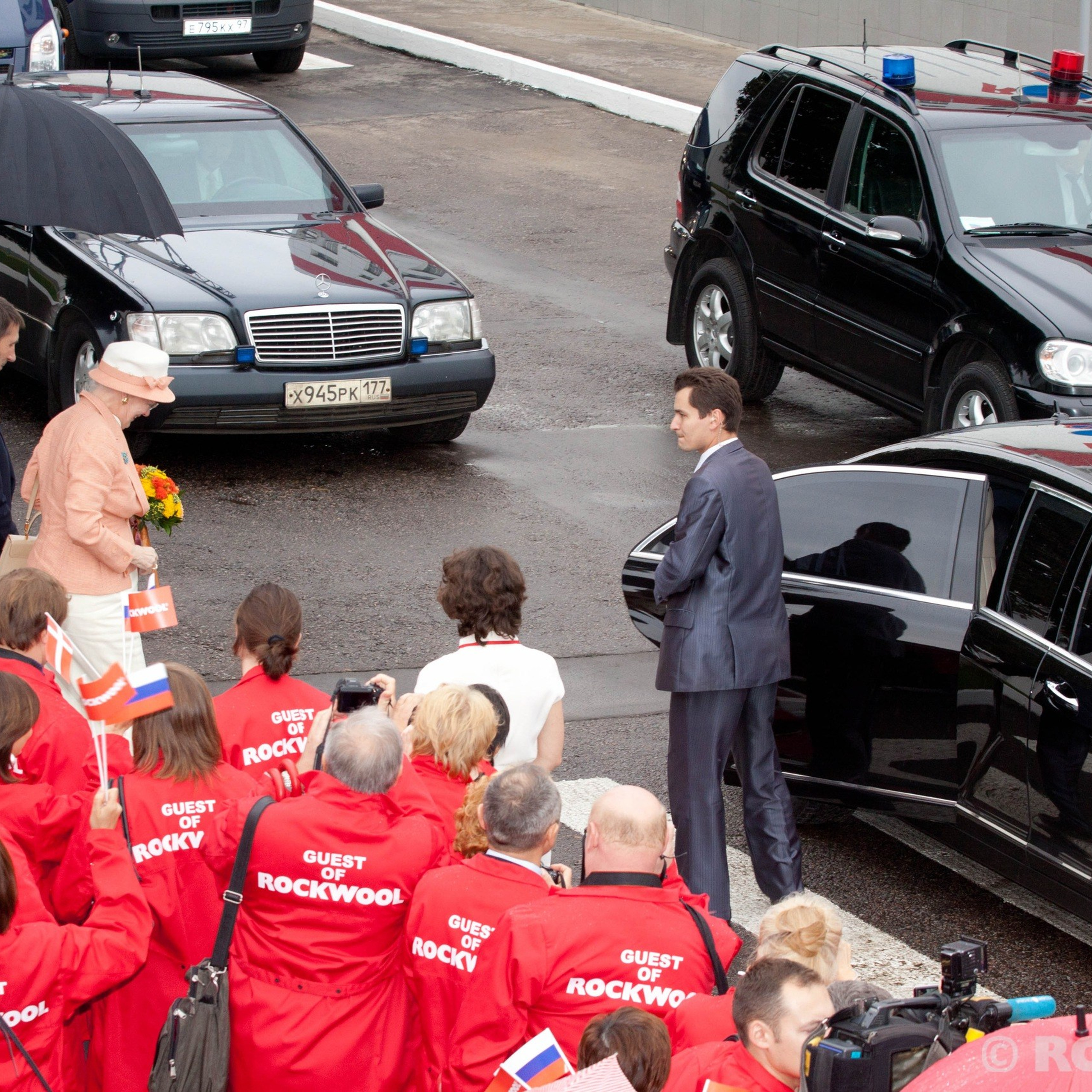 Визит Ее Величества Королевы Дании, Маргрете II на завод компании ROCKWOOL. Photomantis