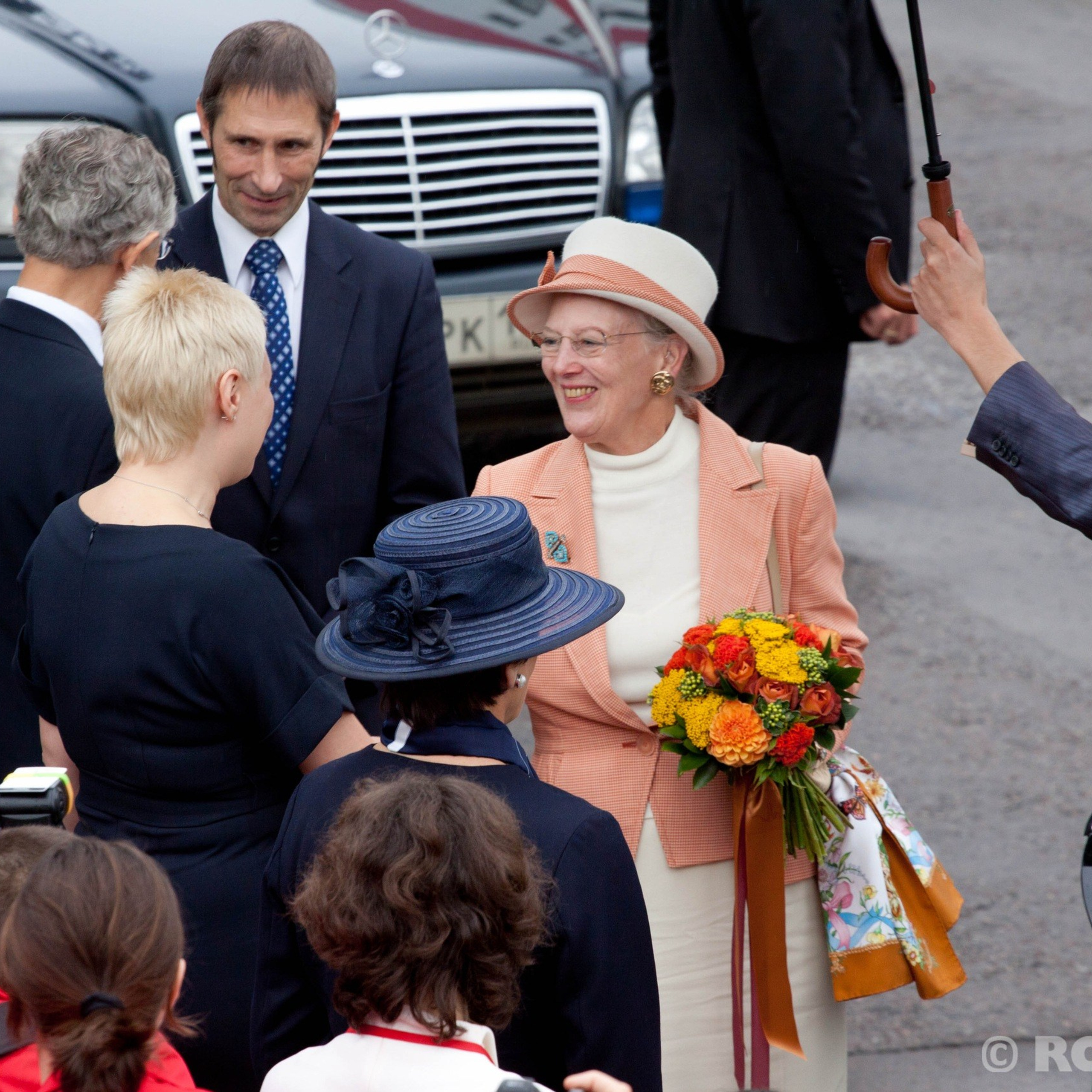 Визит Ее Величества Королевы Дании, Маргрете II на завод компании ROCKWOOL. Photomantis