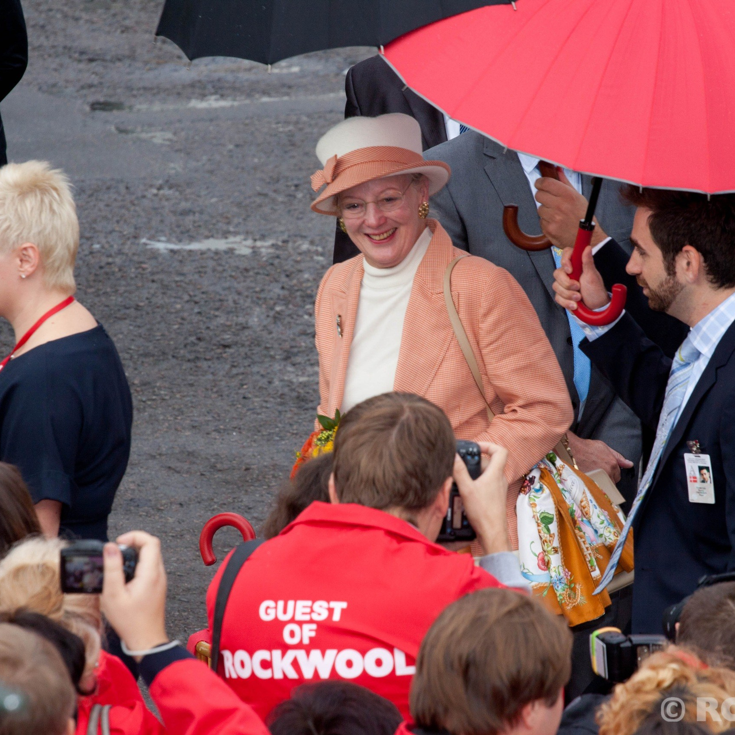 Визит Ее Величества Королевы Дании, Маргрете II на завод компании ROCKWOOL. Photomantis