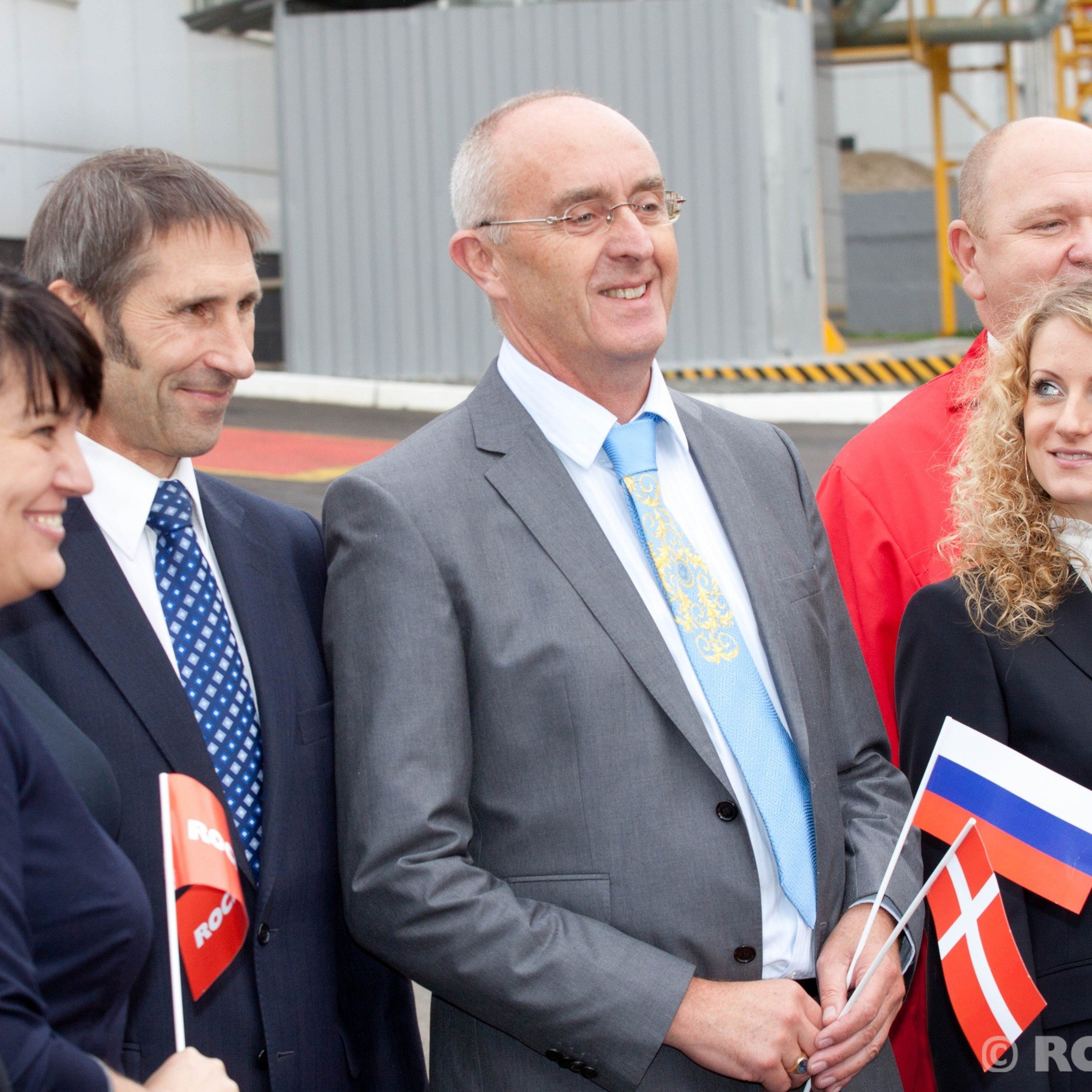 Визит Ее Величества Королевы Дании, Маргрете II на завод компании ROCKWOOL. Photomantis