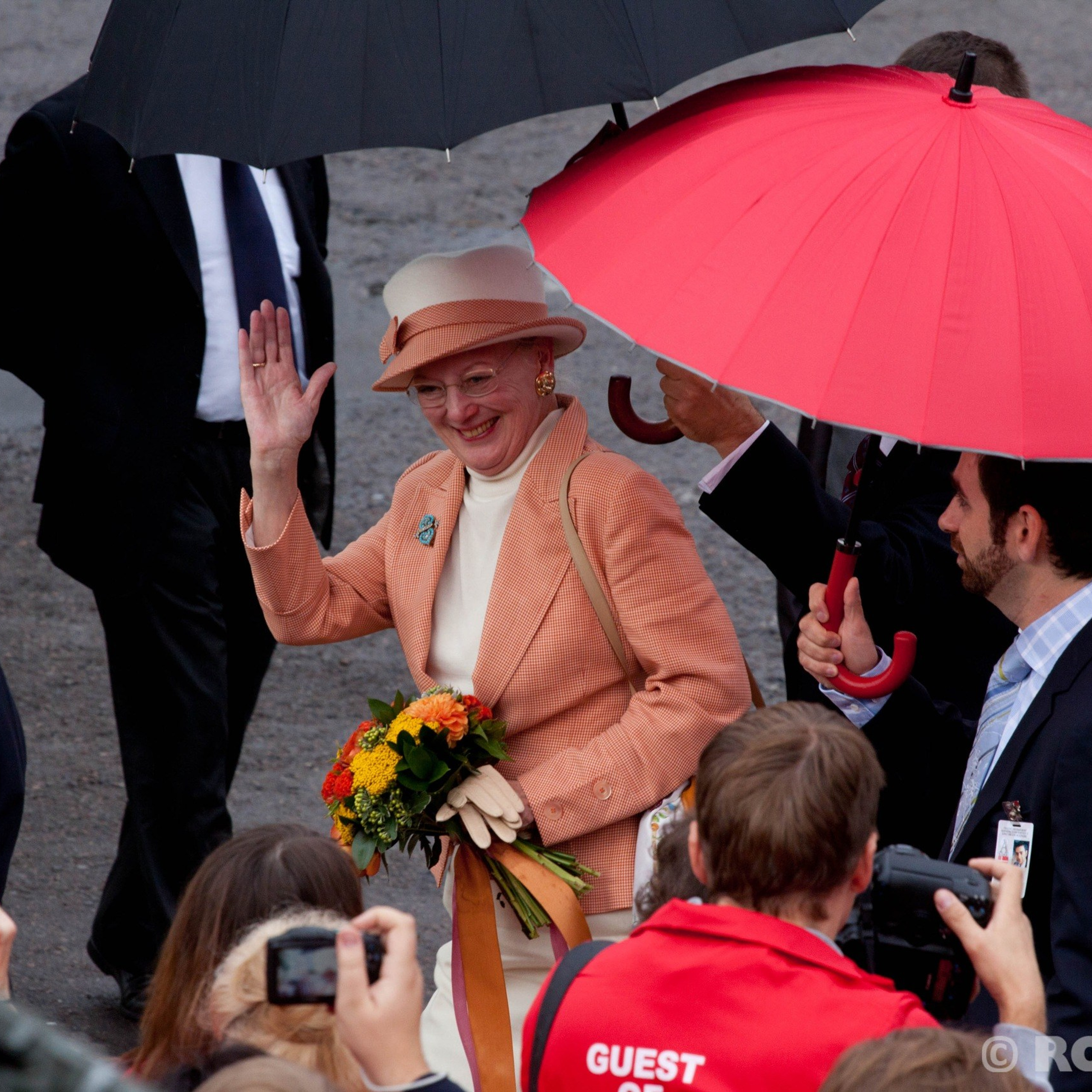 Визит Ее Величества Королевы Дании, Маргрете II на завод компании ROCKWOOL. Photomantis