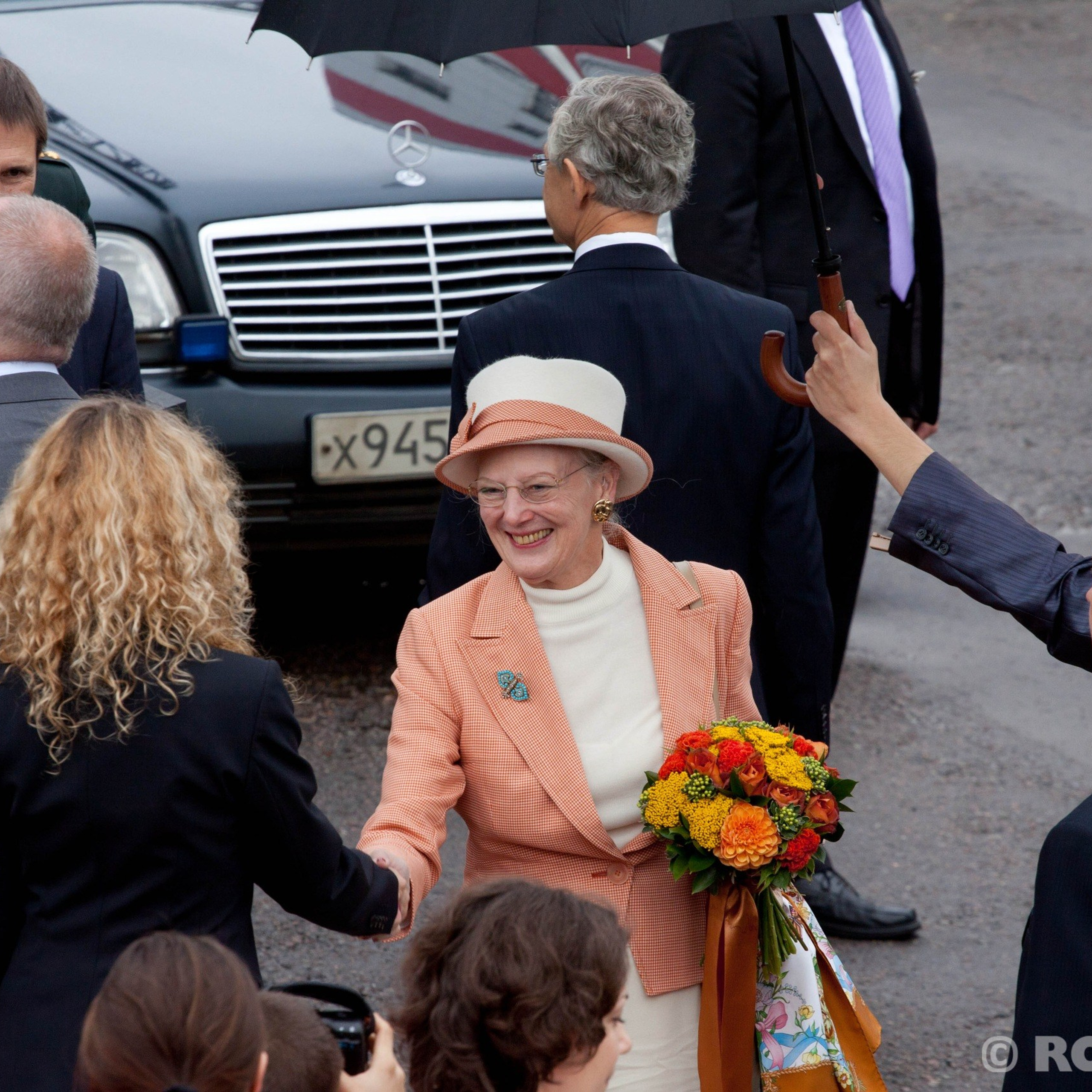 Визит Ее Величества Королевы Дании, Маргрете II на завод компании ROCKWOOL. Photomantis