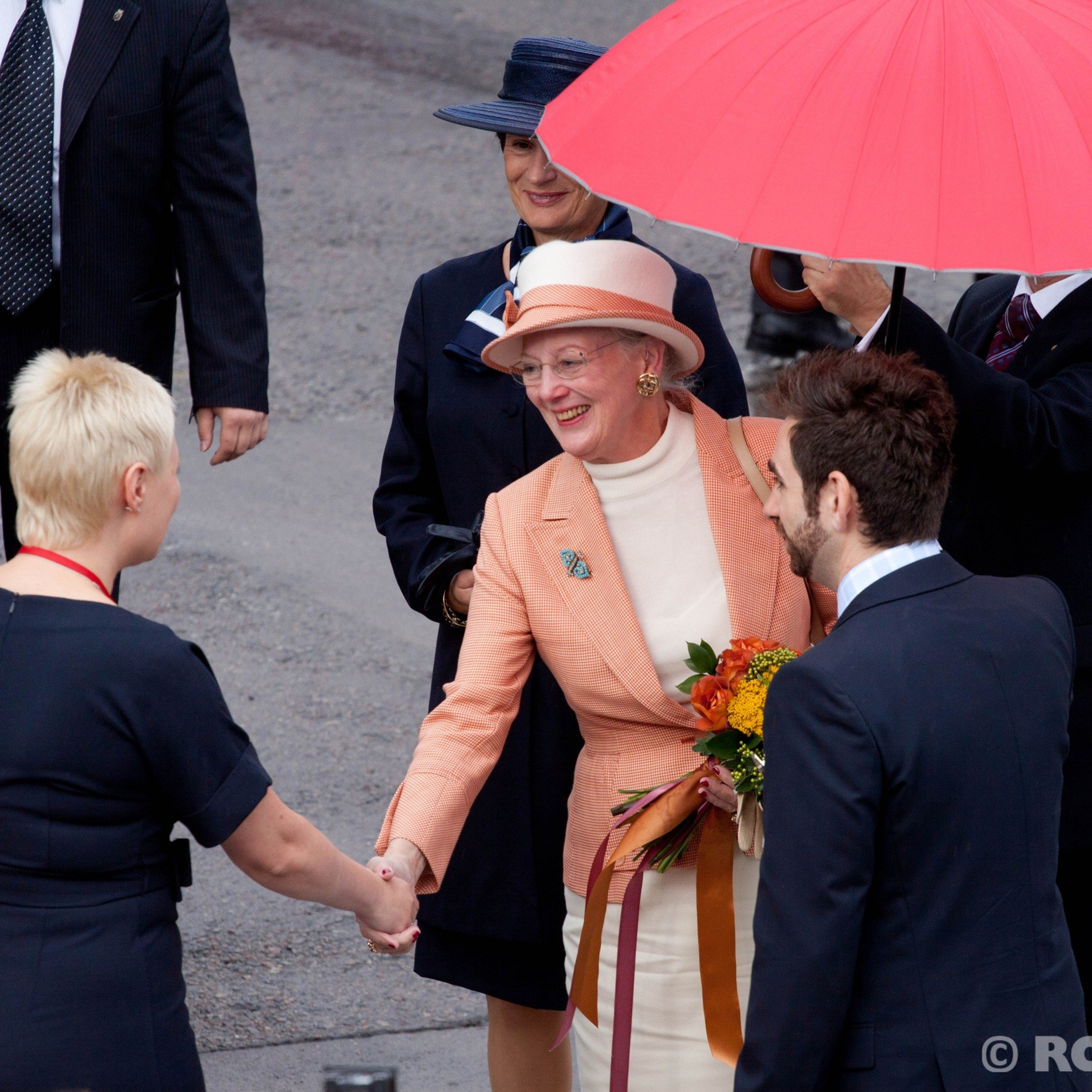 Визит Ее Величества Королевы Дании, Маргрете II на завод компании ROCKWOOL. Photomantis