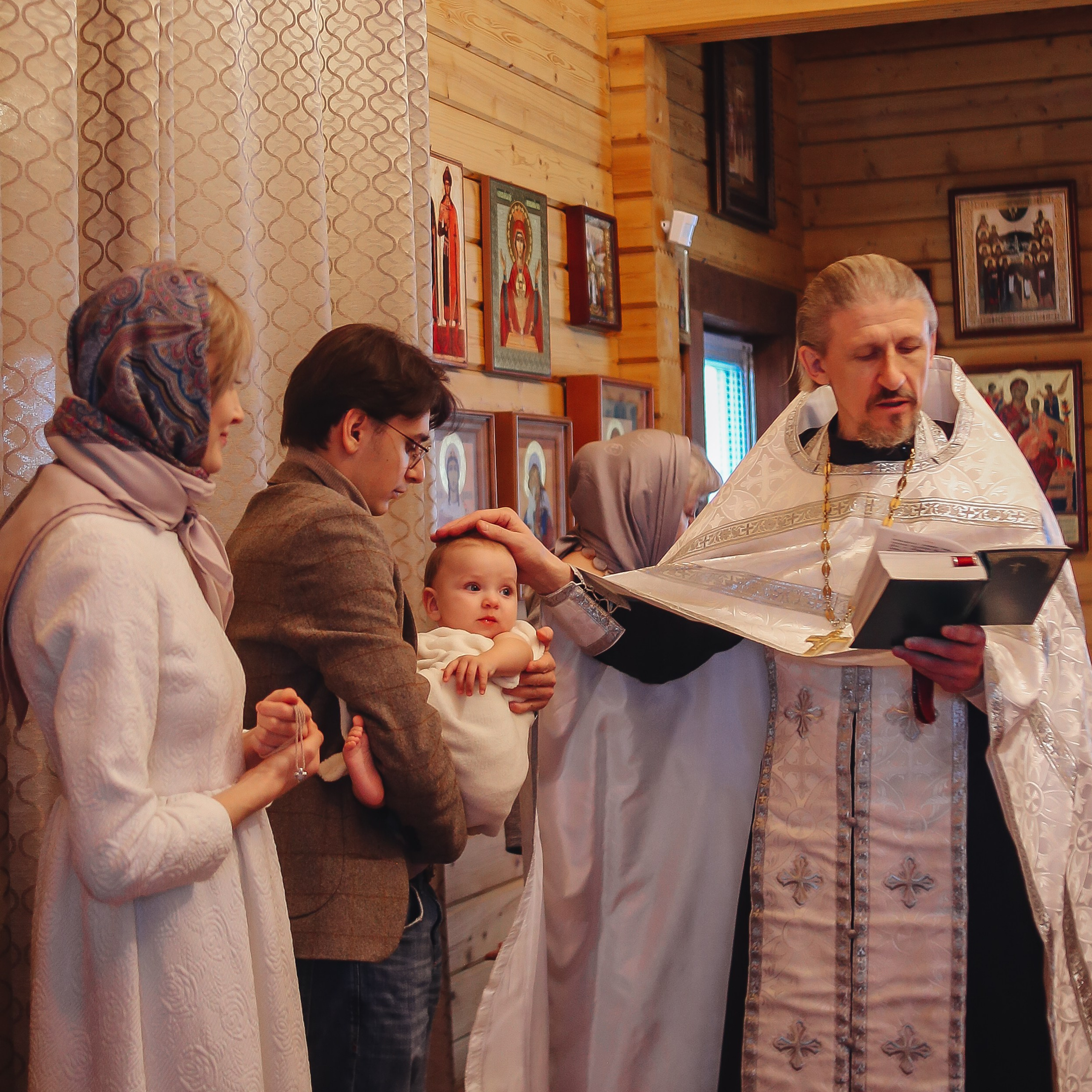 Таинство Крещения. Фотограф в Москве