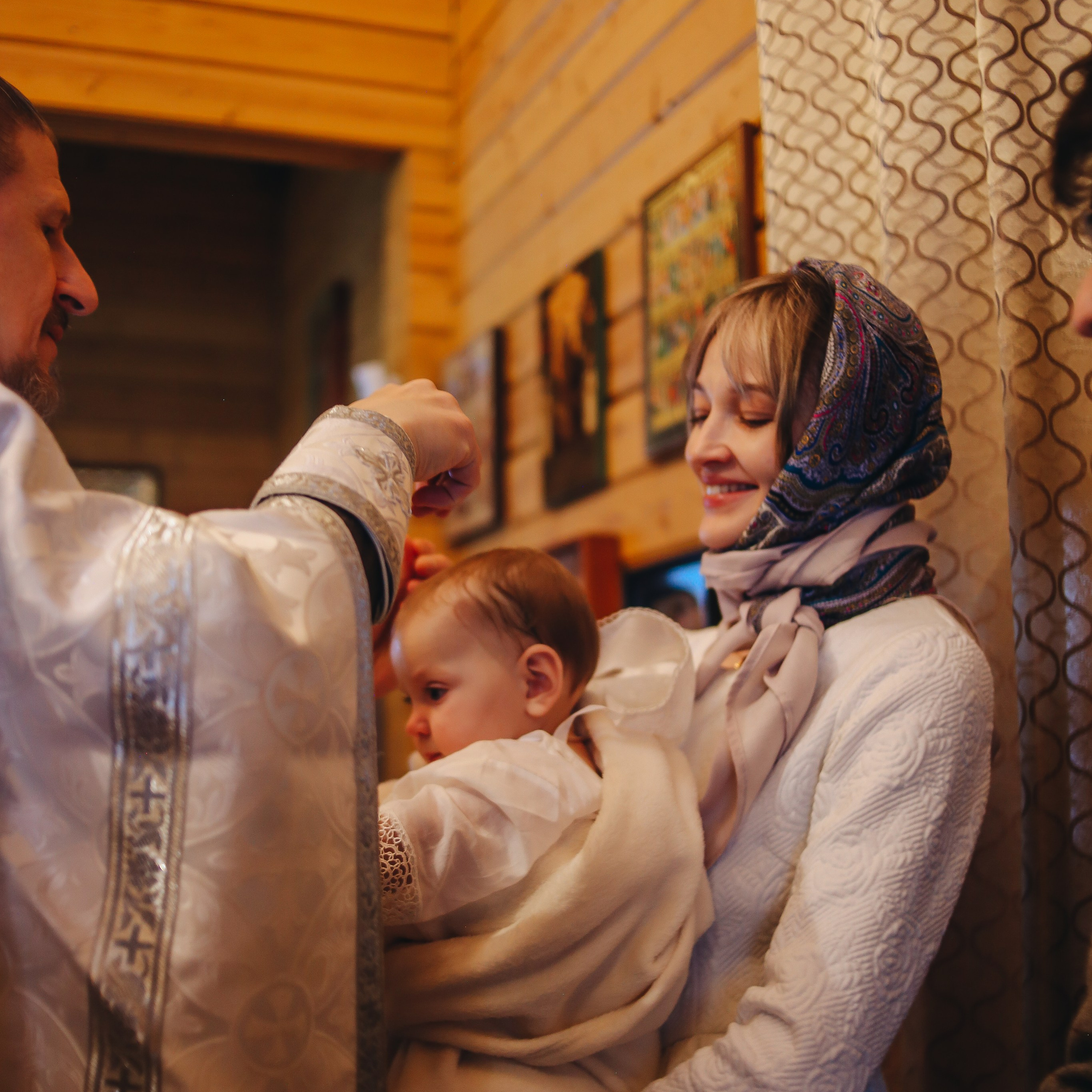 Таинство Крещения. Фотограф в Москве