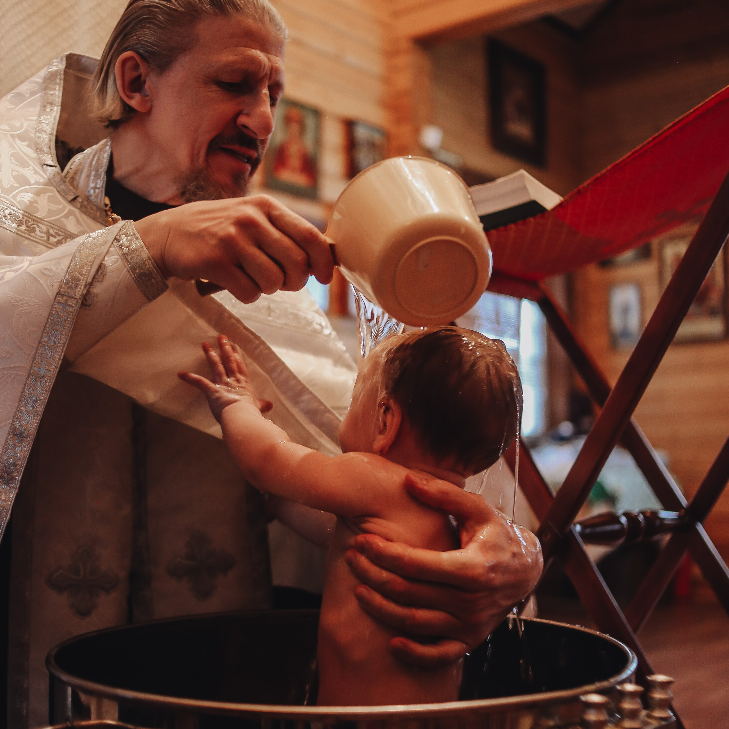 Таинство Крещения. Фотограф в Москве