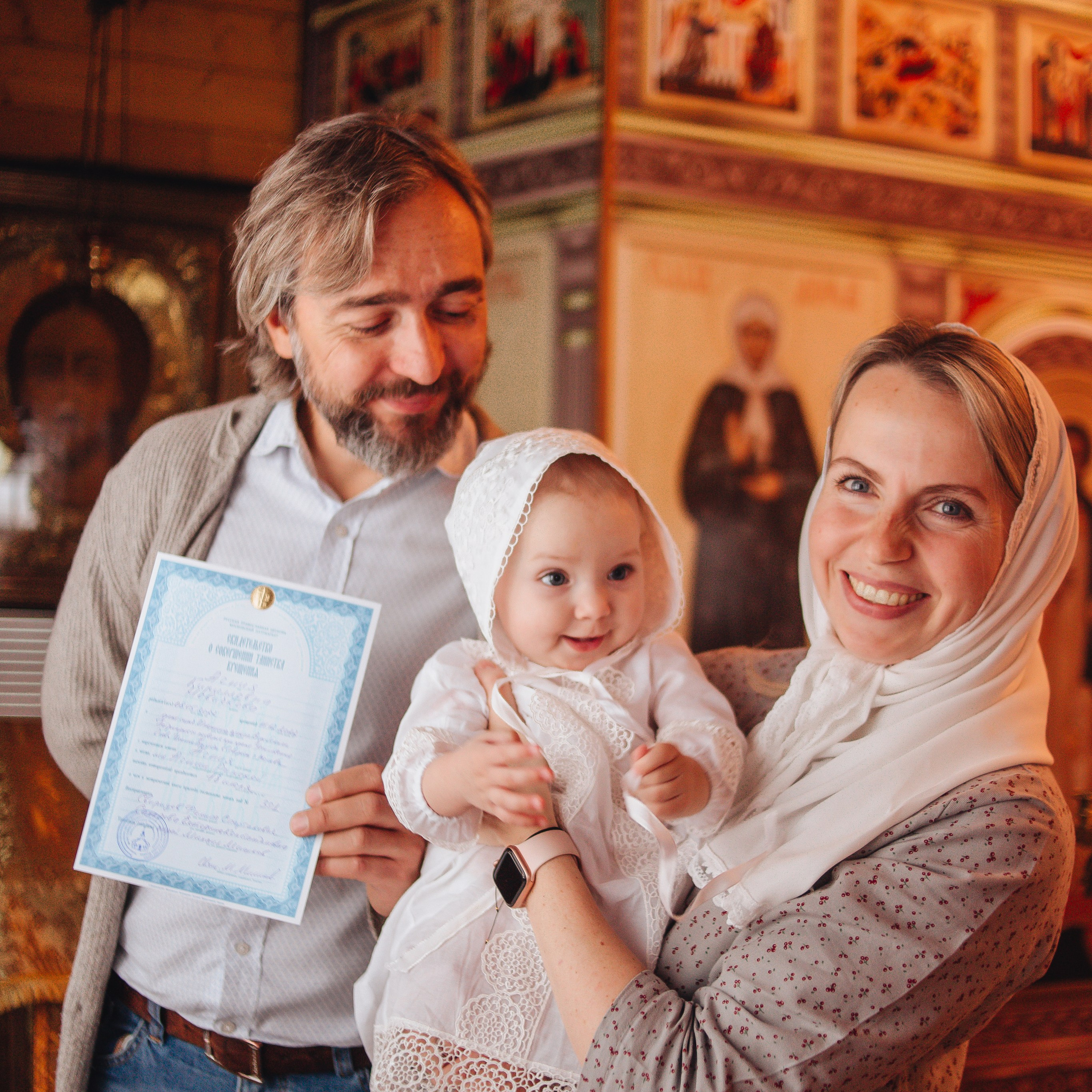 Таинство Крещения. Фотограф в Москве