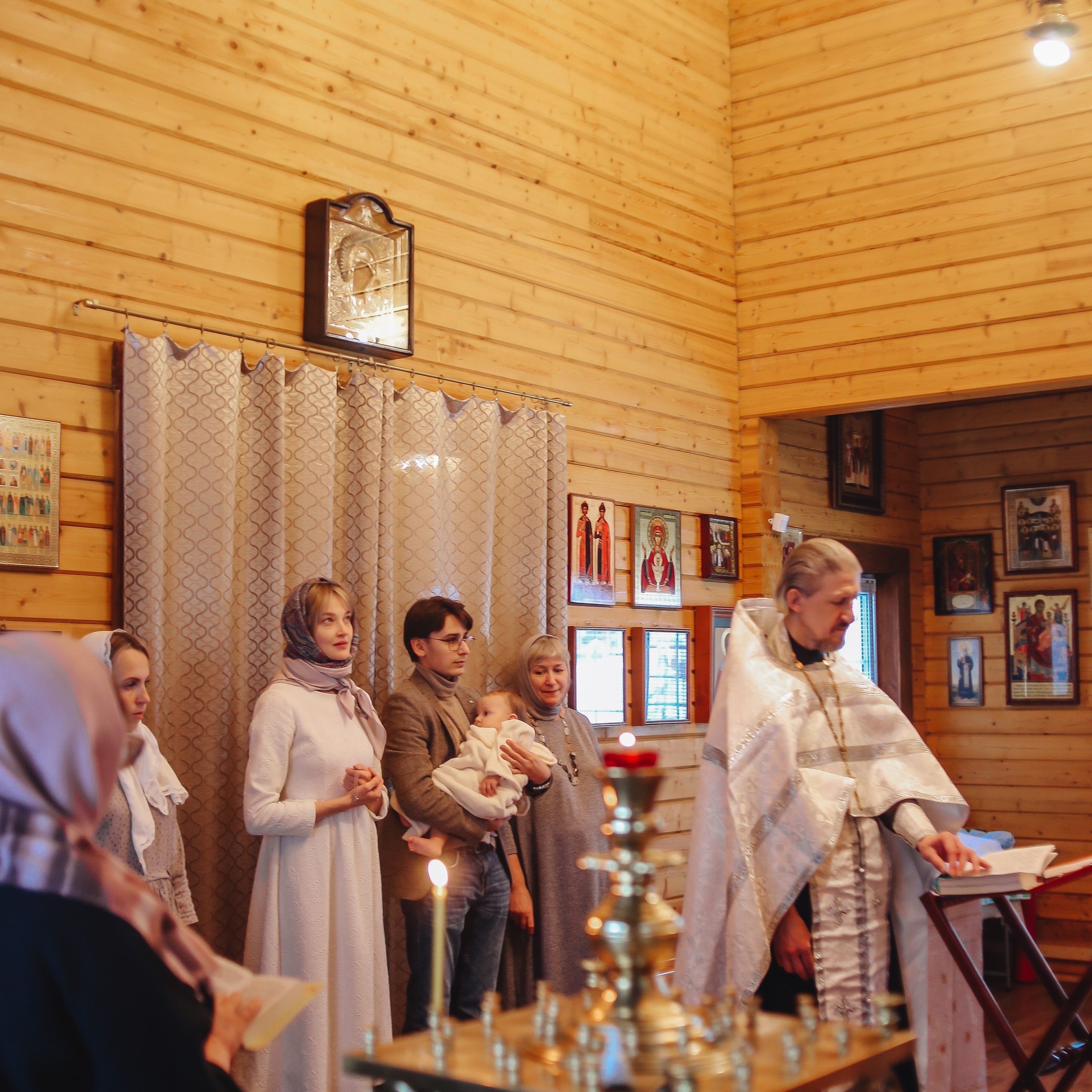 Таинство Крещения. Фотограф в Москве