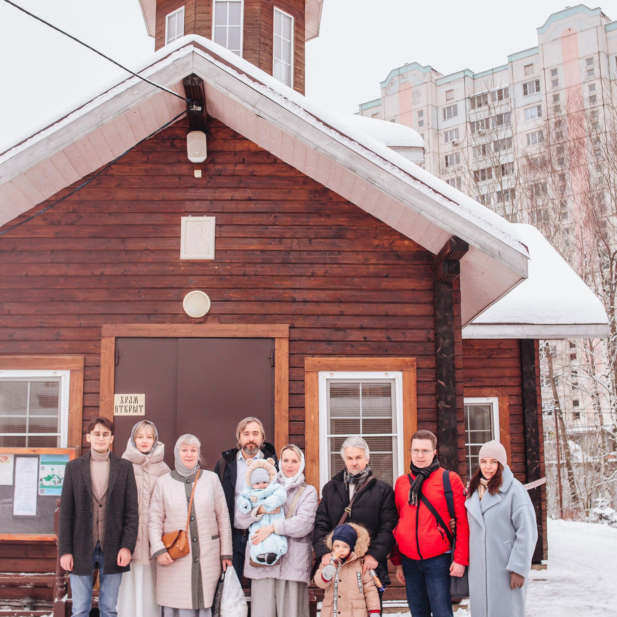 Таинство Крещения. Фотограф в Москве