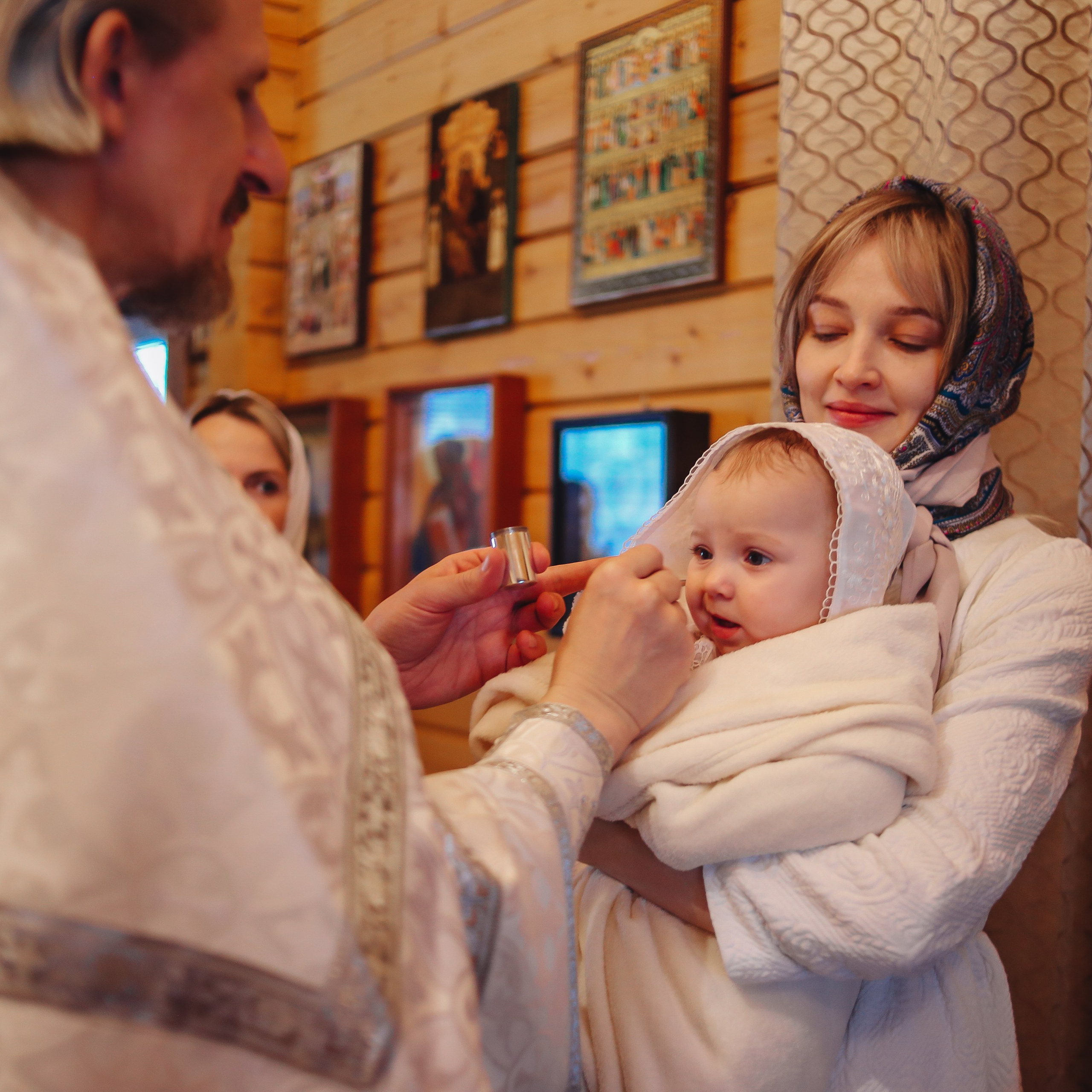 Таинство Крещения. Фотограф в Москве