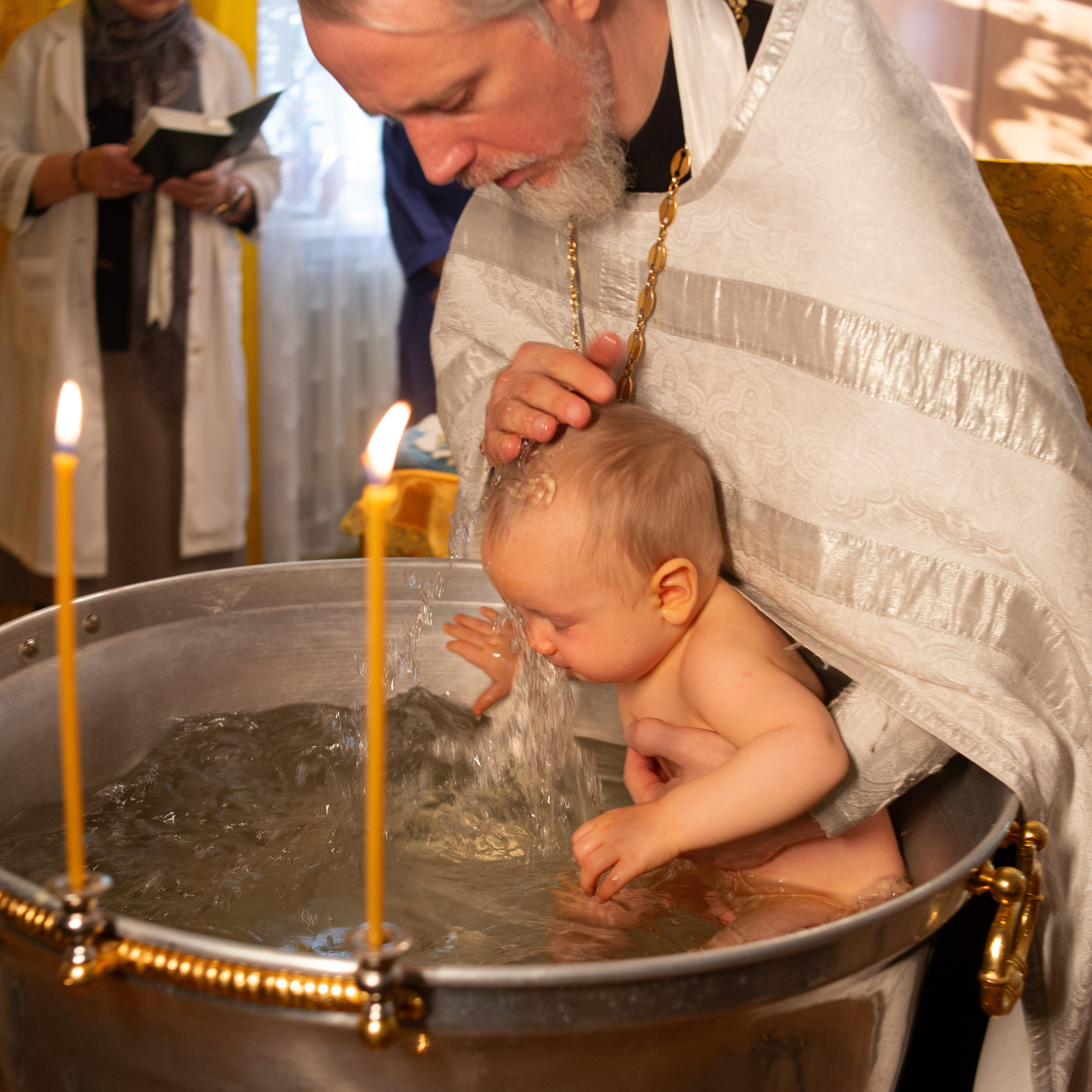 Крещение (Православный Храм святителя Николая Чудотворца на Рогожкой кладбище). Фотограф в Москве