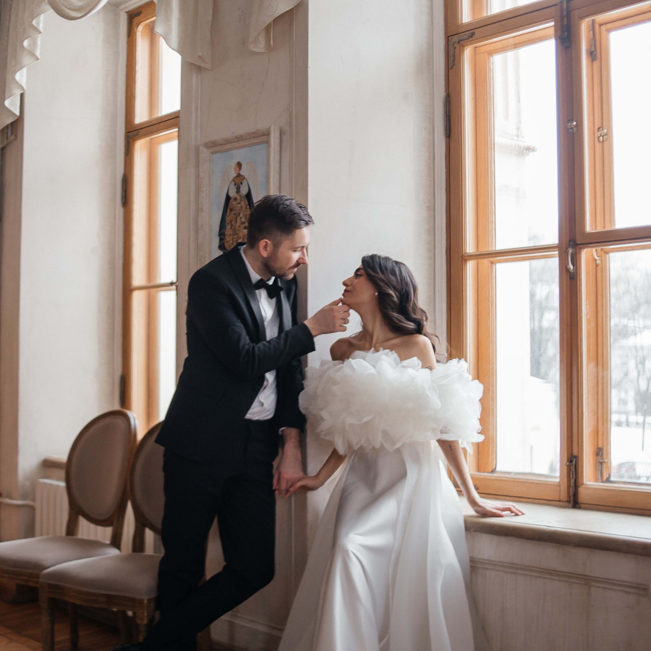 Свадебное lovestory в Пушкинской библиотеке. Фотограф в Москве