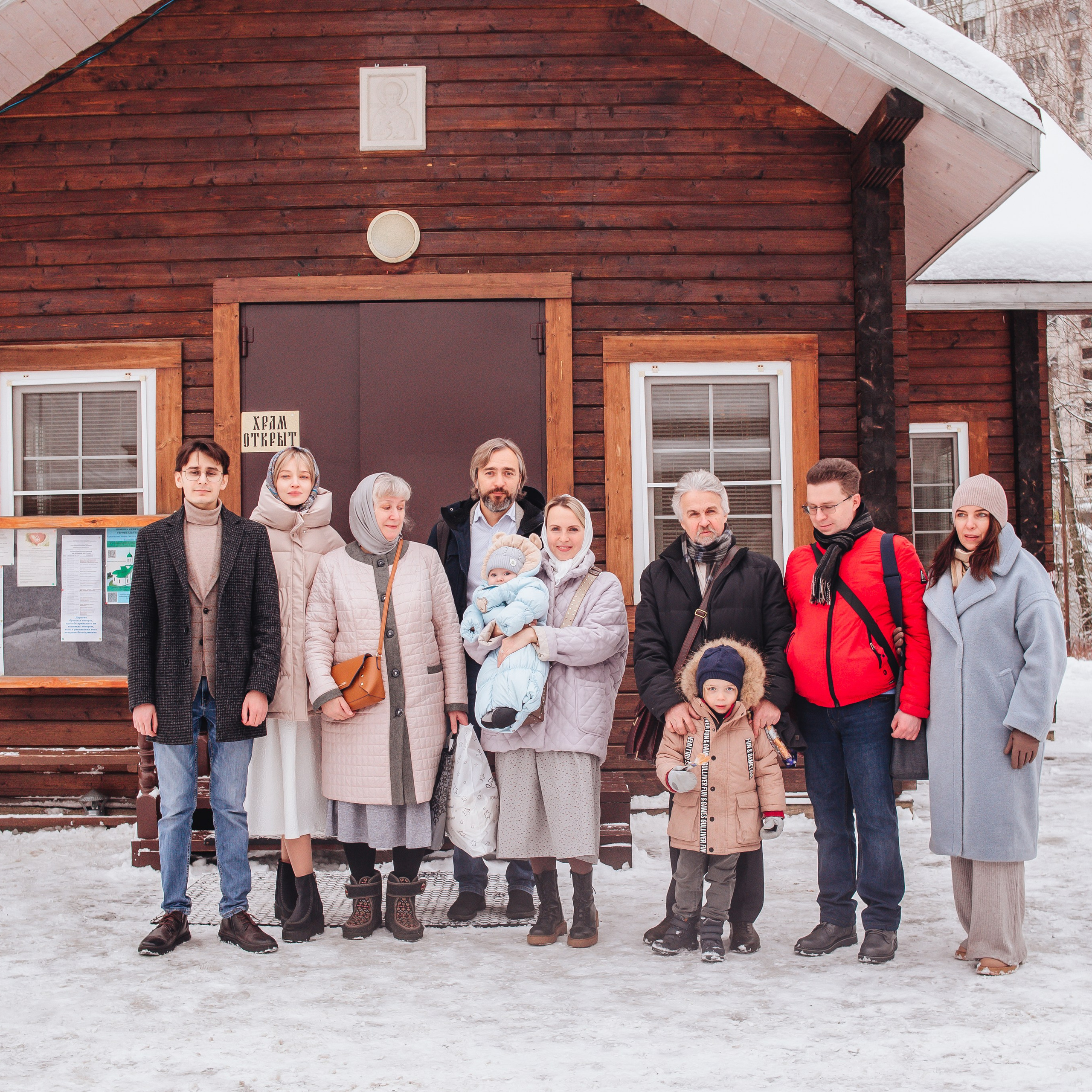 Таинство Крещения. Фотограф в Москве